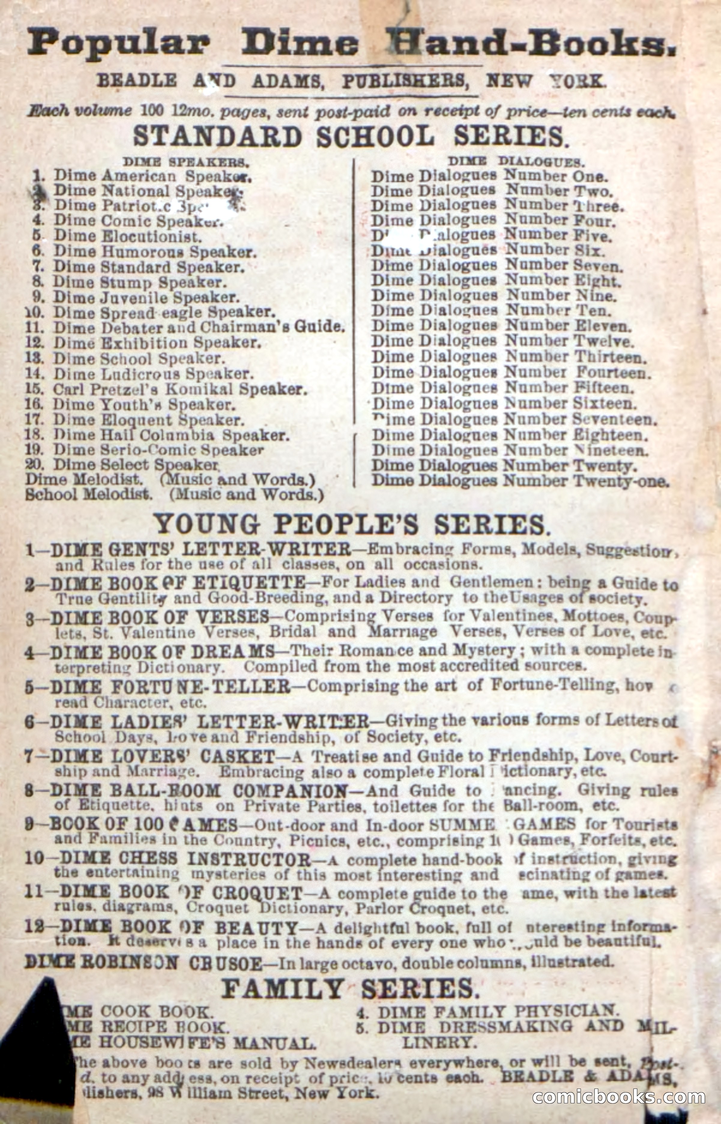 Beadle's New Dime Novels: Ruth Harland — page 2 of 100