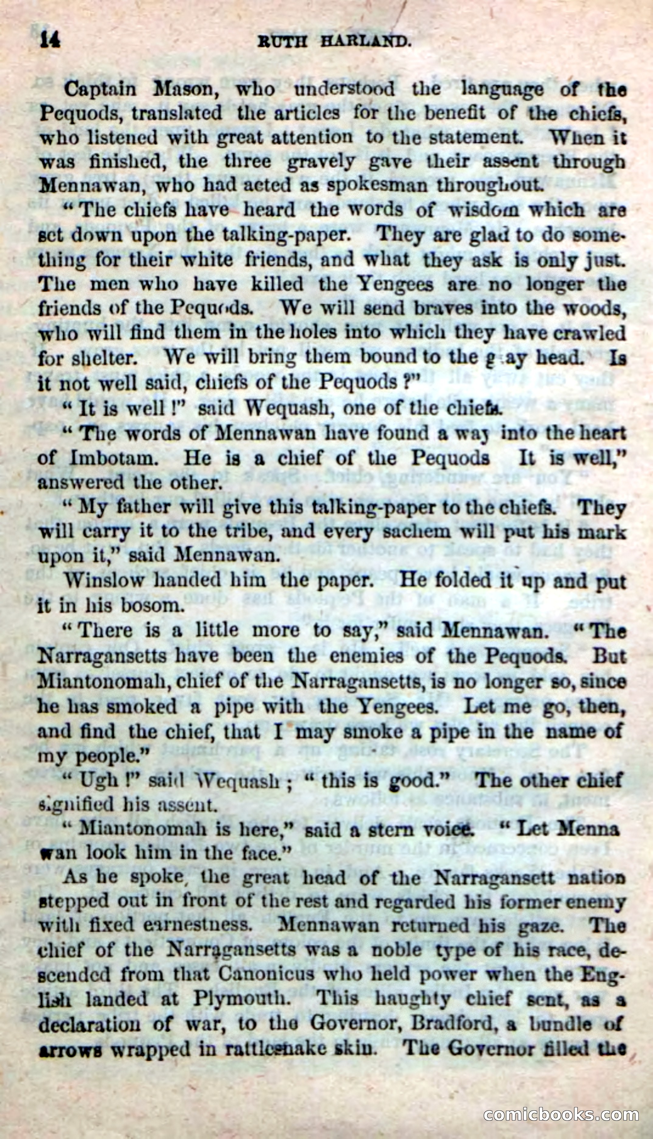 Beadle's New Dime Novels: Ruth Harland — page 10 of 100