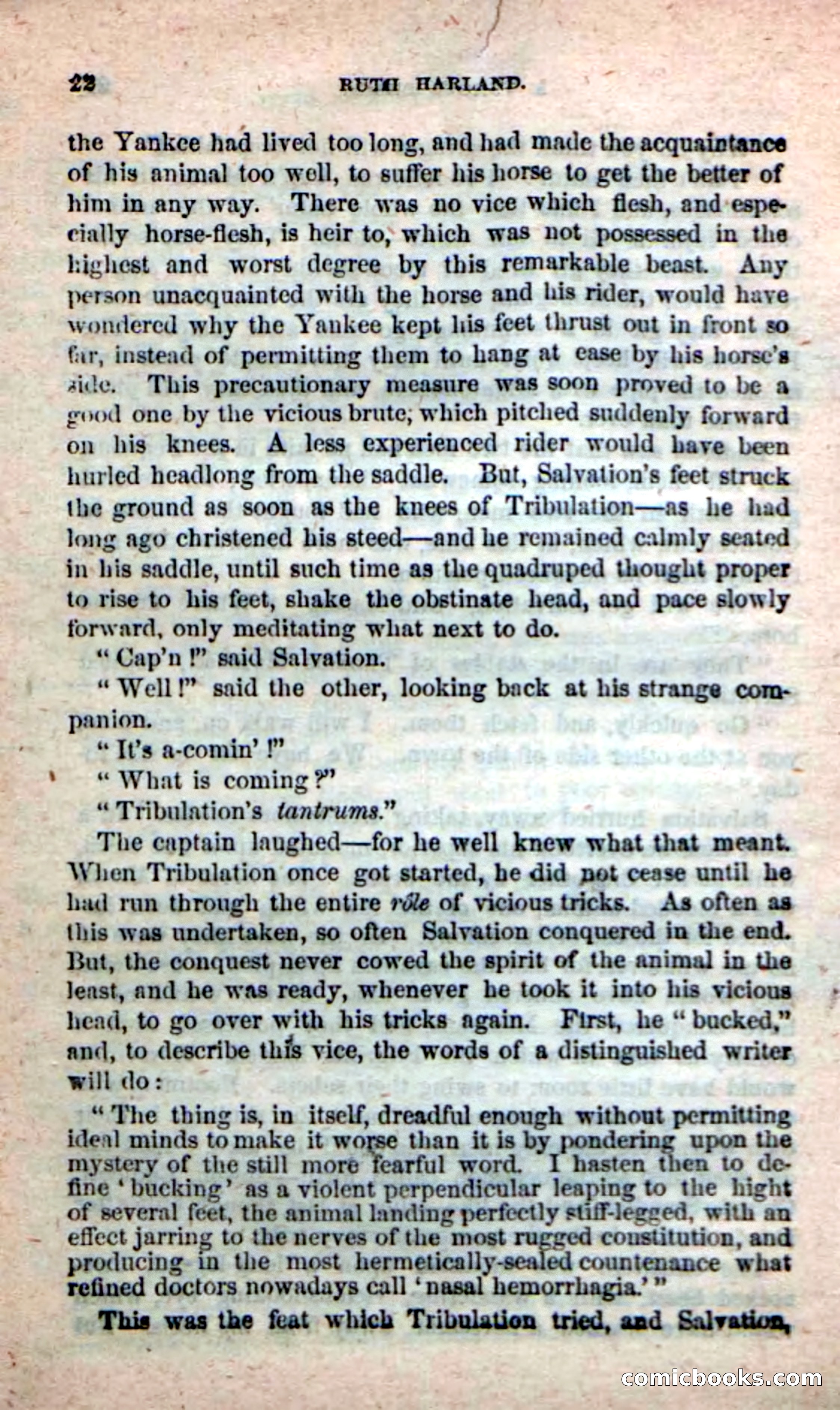 Beadle's New Dime Novels: Ruth Harland — page 18 of 100