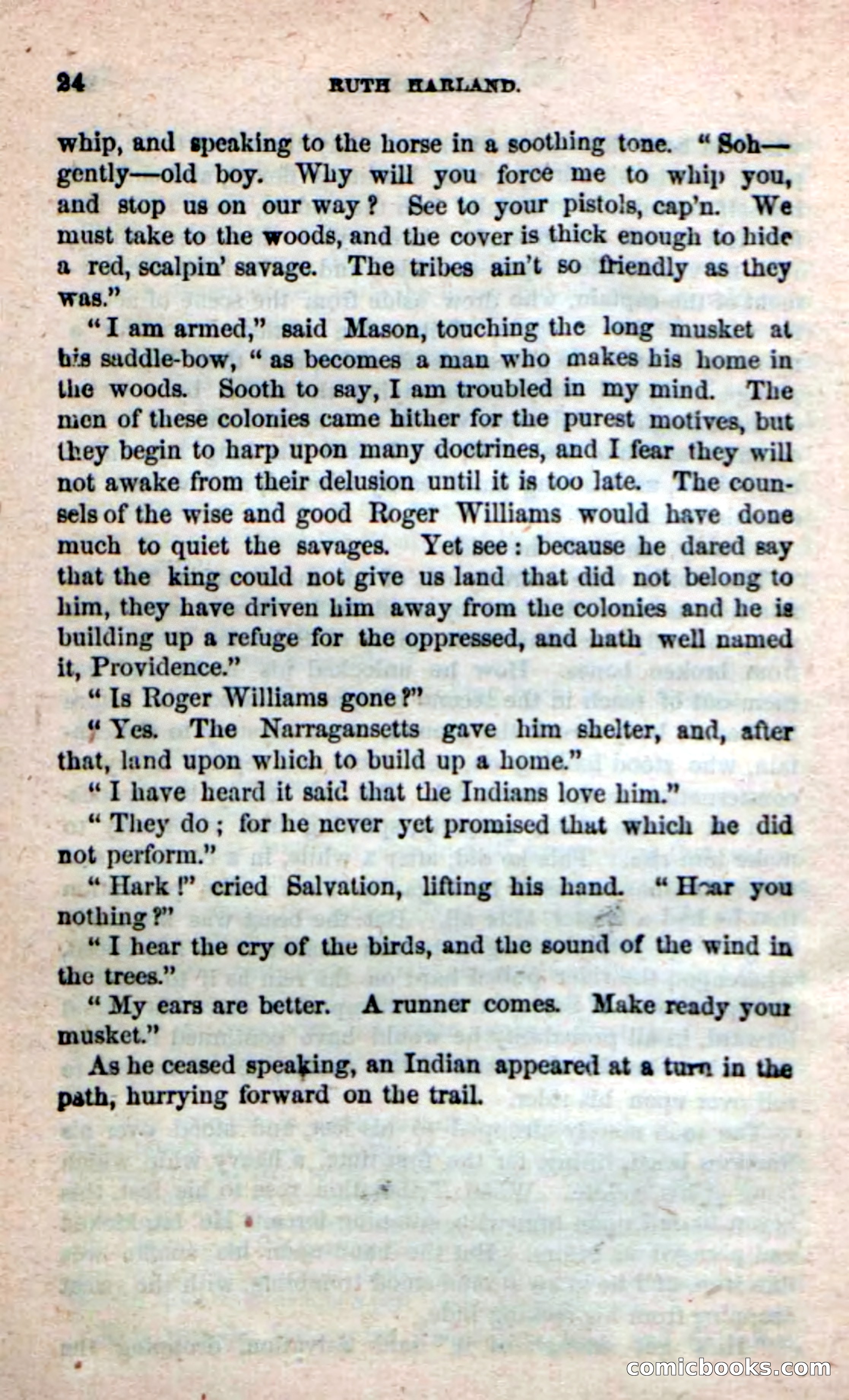 Beadle's New Dime Novels: Ruth Harland — page 20 of 100
