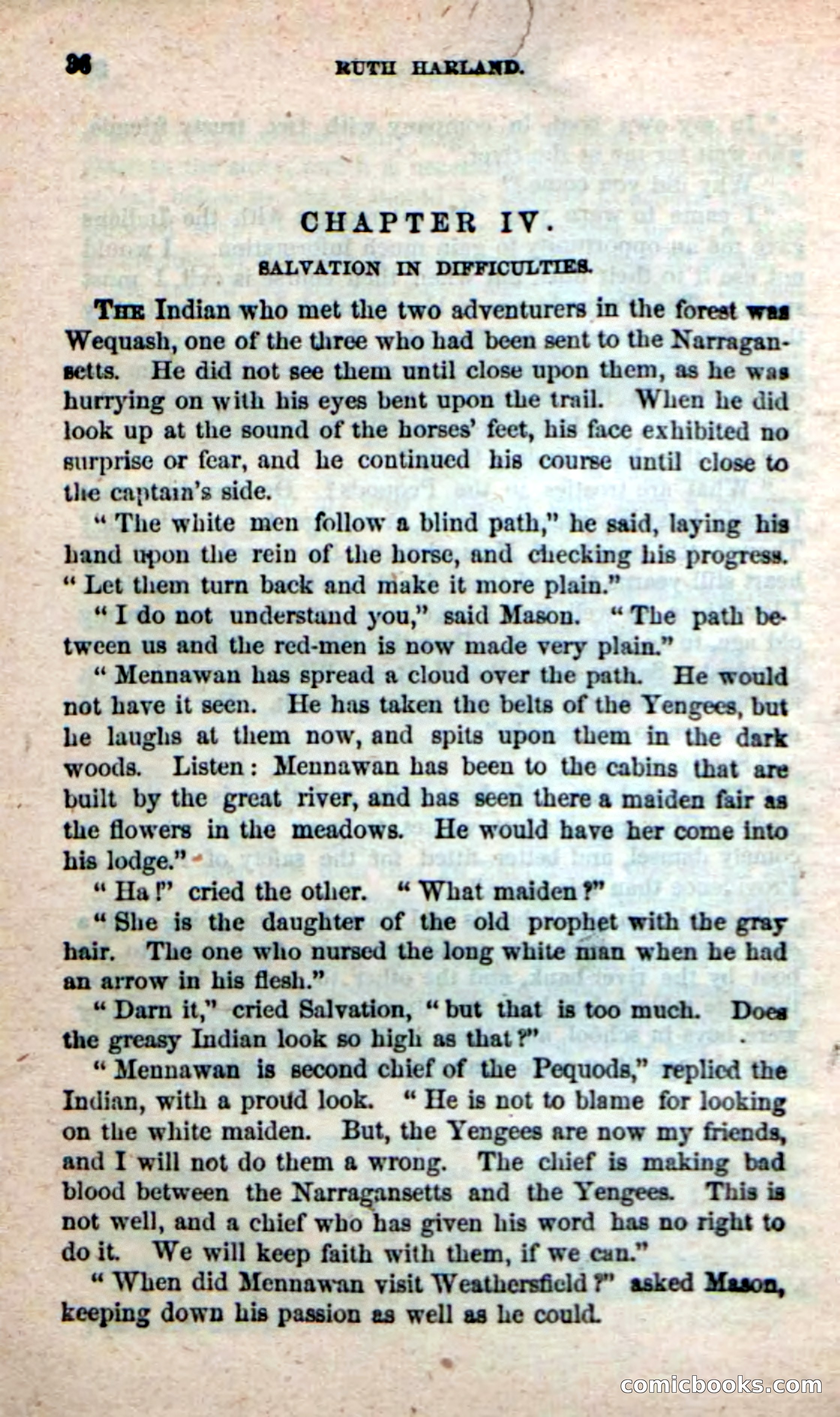 Beadle's New Dime Novels: Ruth Harland — page 32 of 100