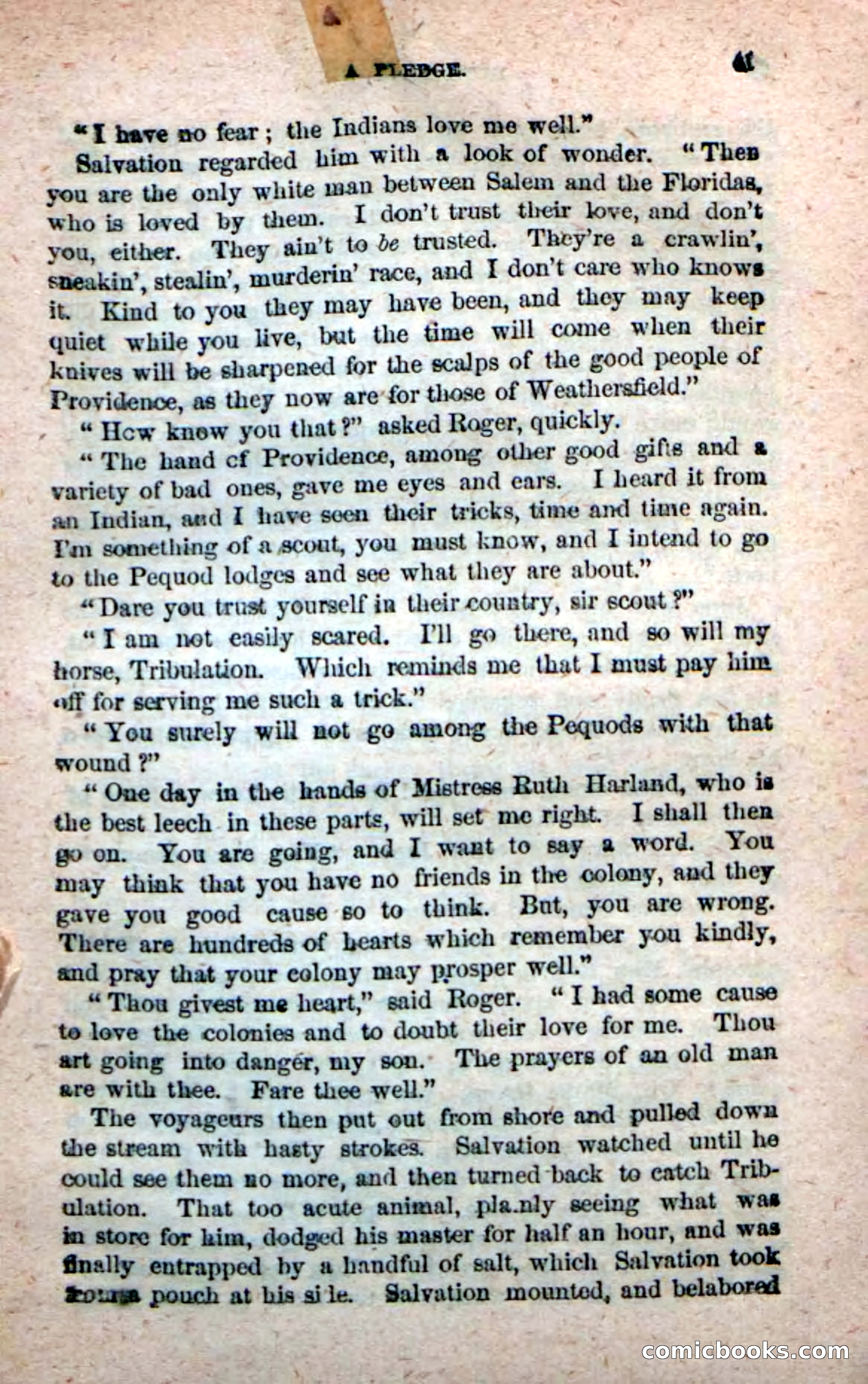 Beadle's New Dime Novels: Ruth Harland — page 37 of 100