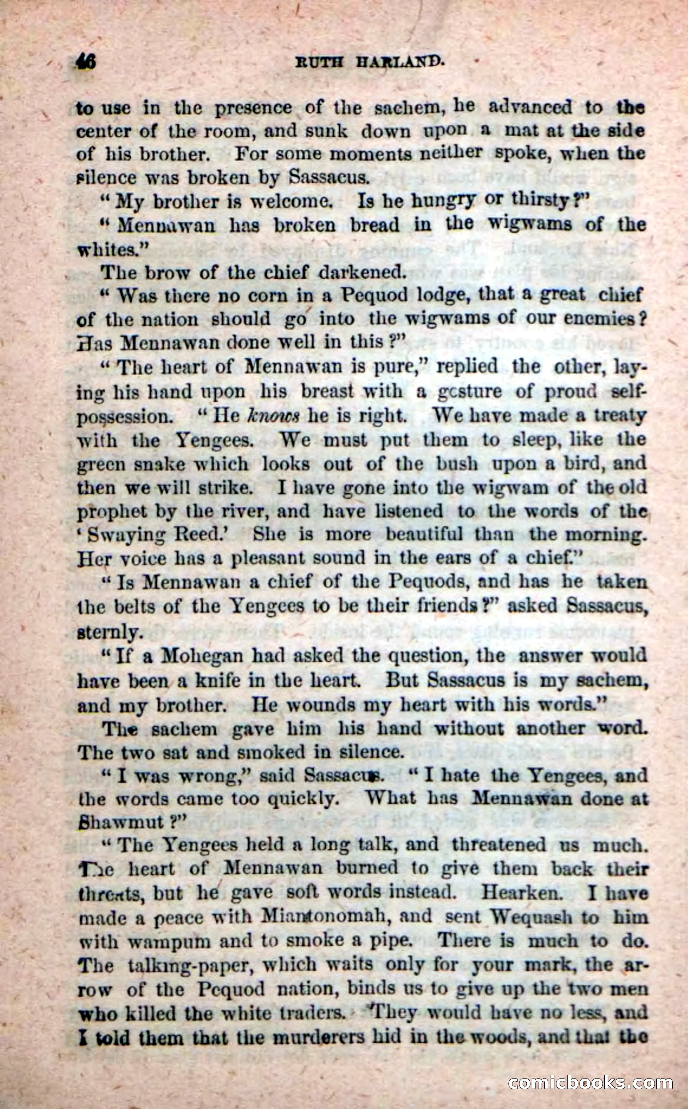 Beadle's New Dime Novels: Ruth Harland — page 42 of 100
