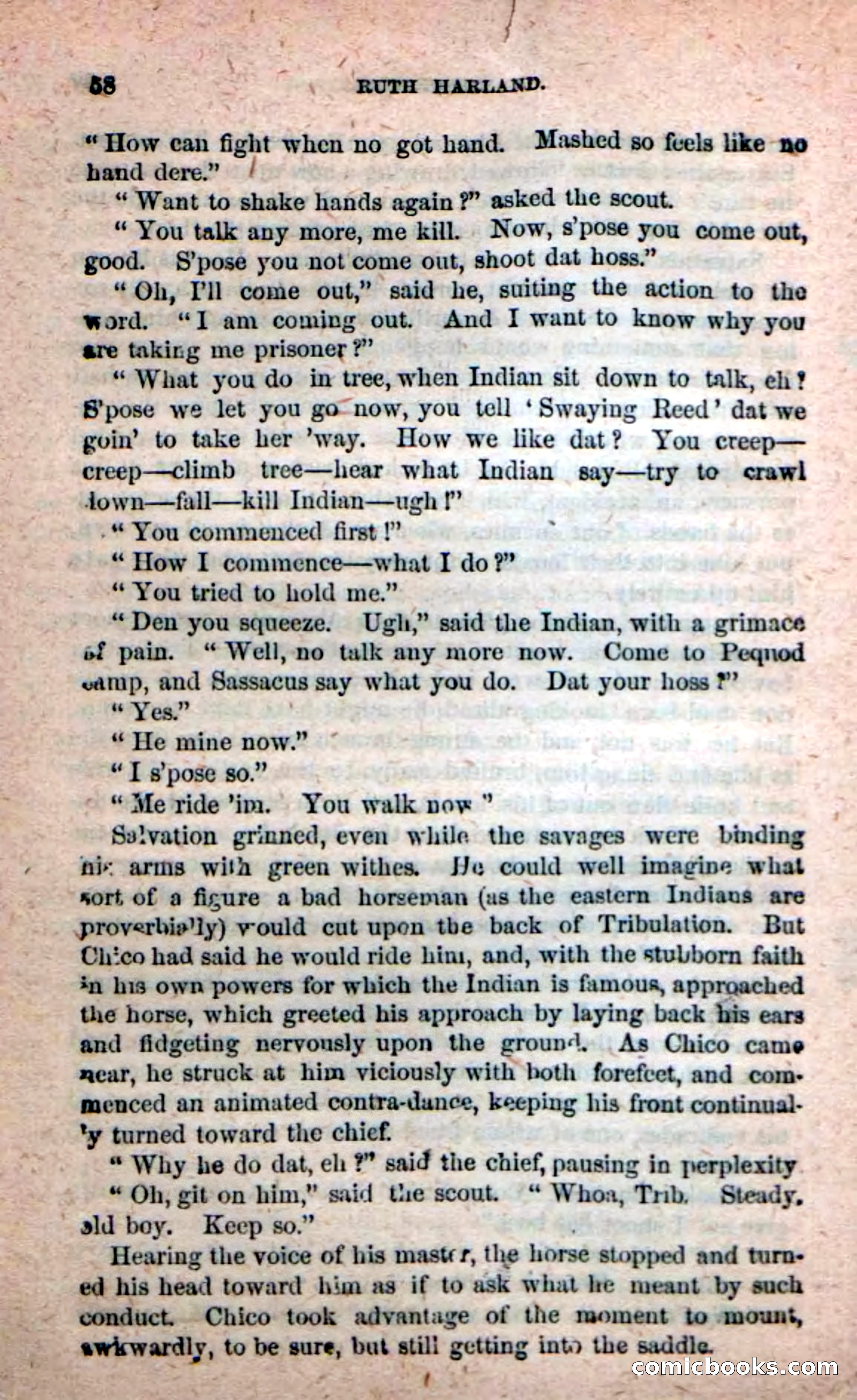 Beadle's New Dime Novels: Ruth Harland — page 54 of 100