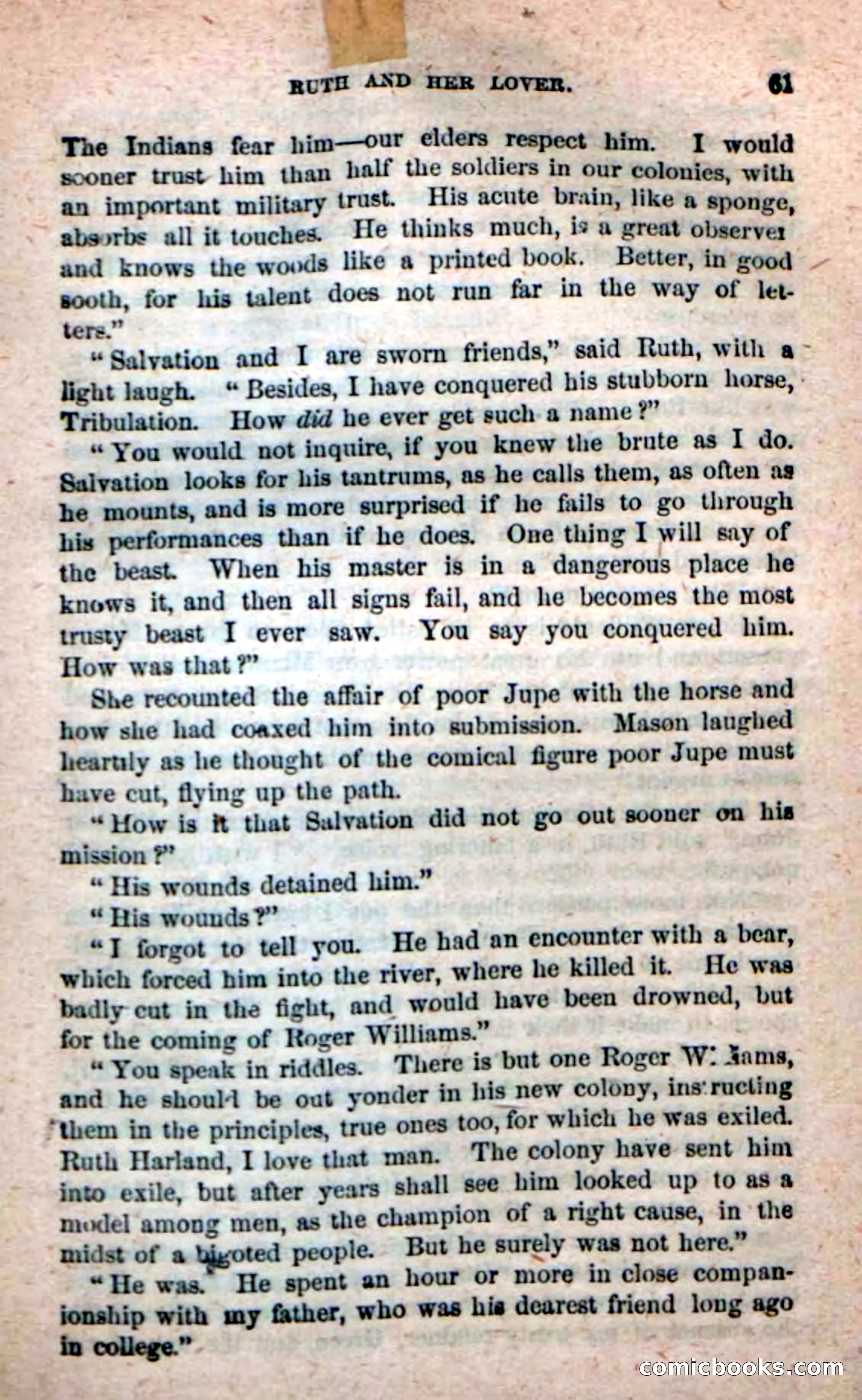 Beadle's New Dime Novels: Ruth Harland — page 57 of 100