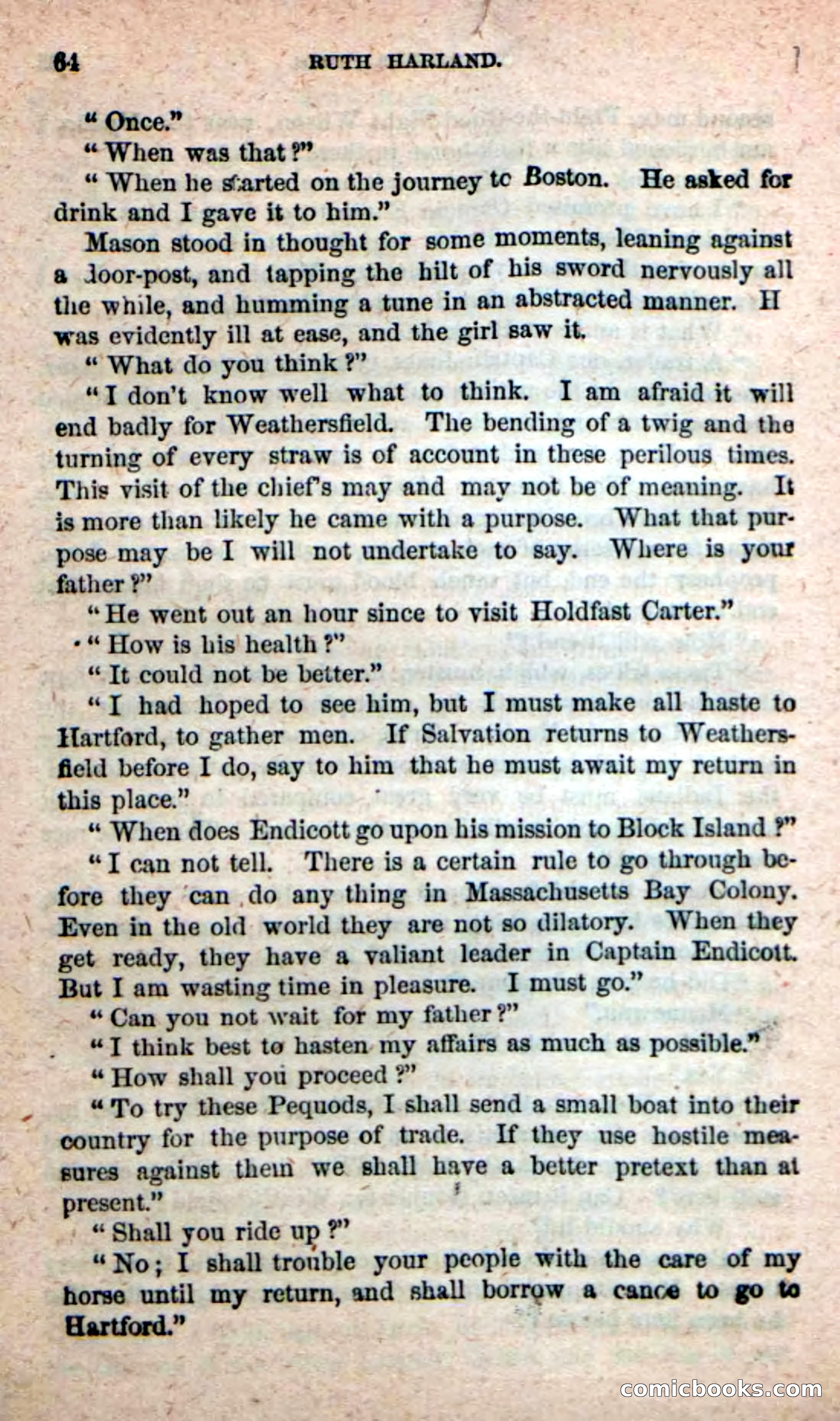 Beadle's New Dime Novels: Ruth Harland — page 60 of 100