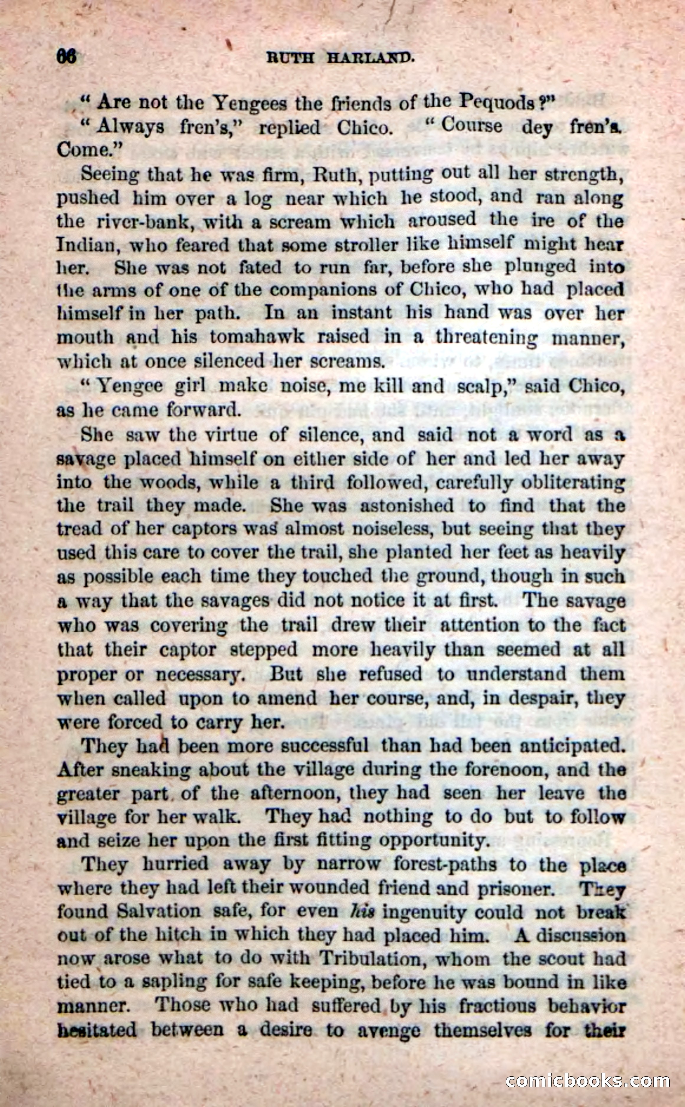 Beadle's New Dime Novels: Ruth Harland — page 62 of 100