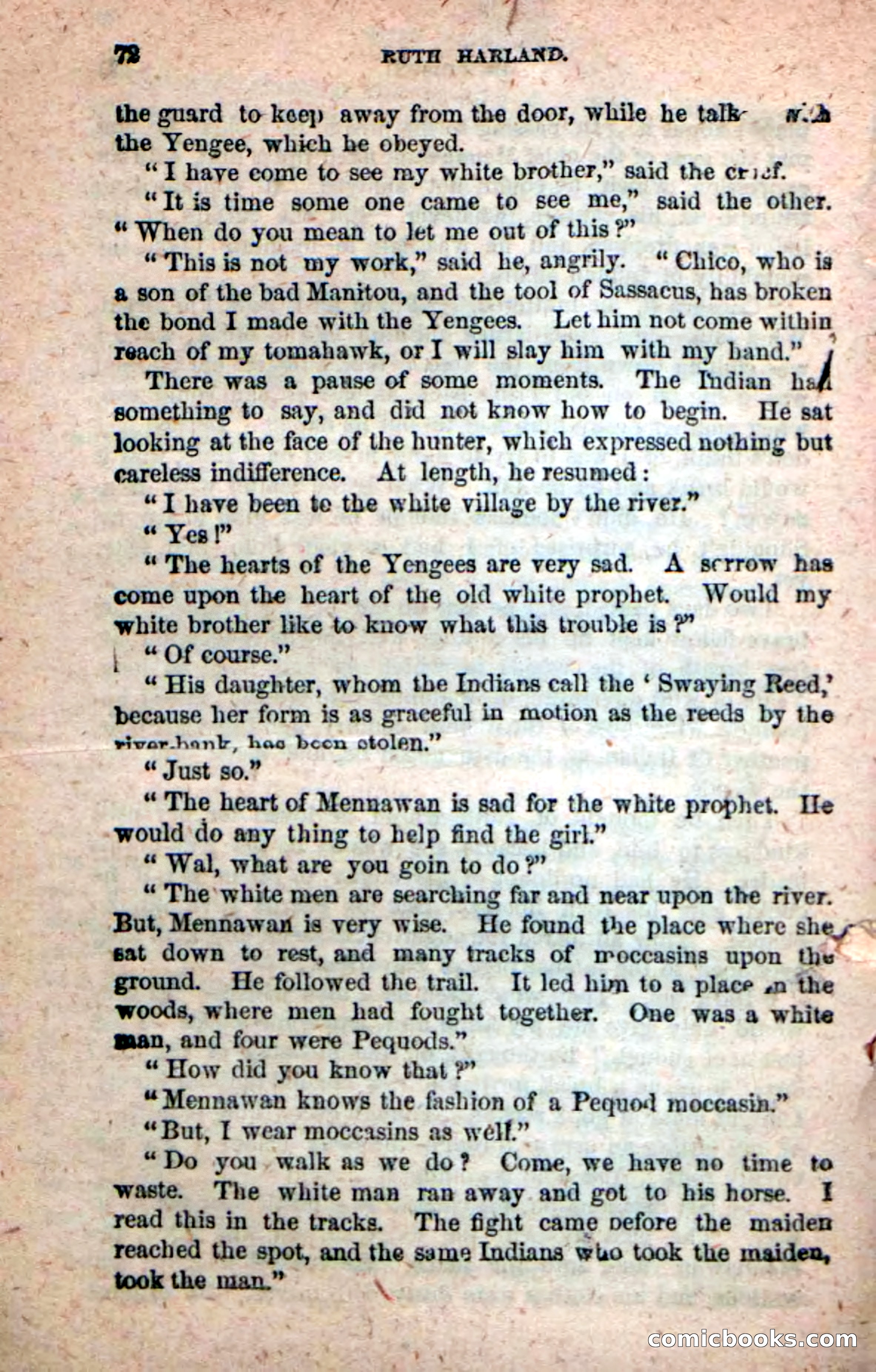 Beadle's New Dime Novels: Ruth Harland — page 68 of 100