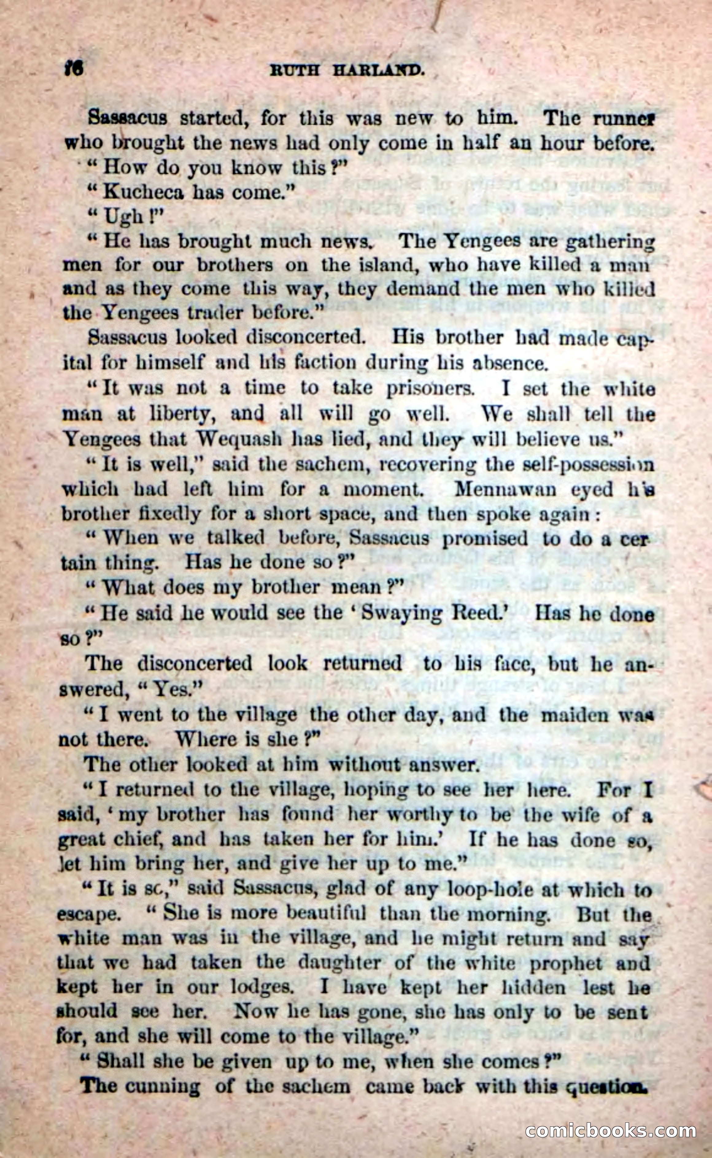 Beadle's New Dime Novels: Ruth Harland — page 72 of 100