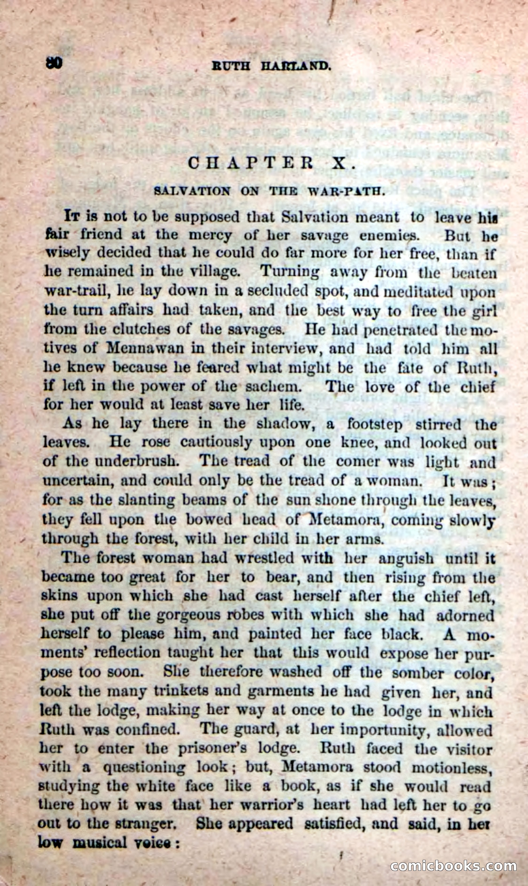 Beadle's New Dime Novels: Ruth Harland — page 76 of 100