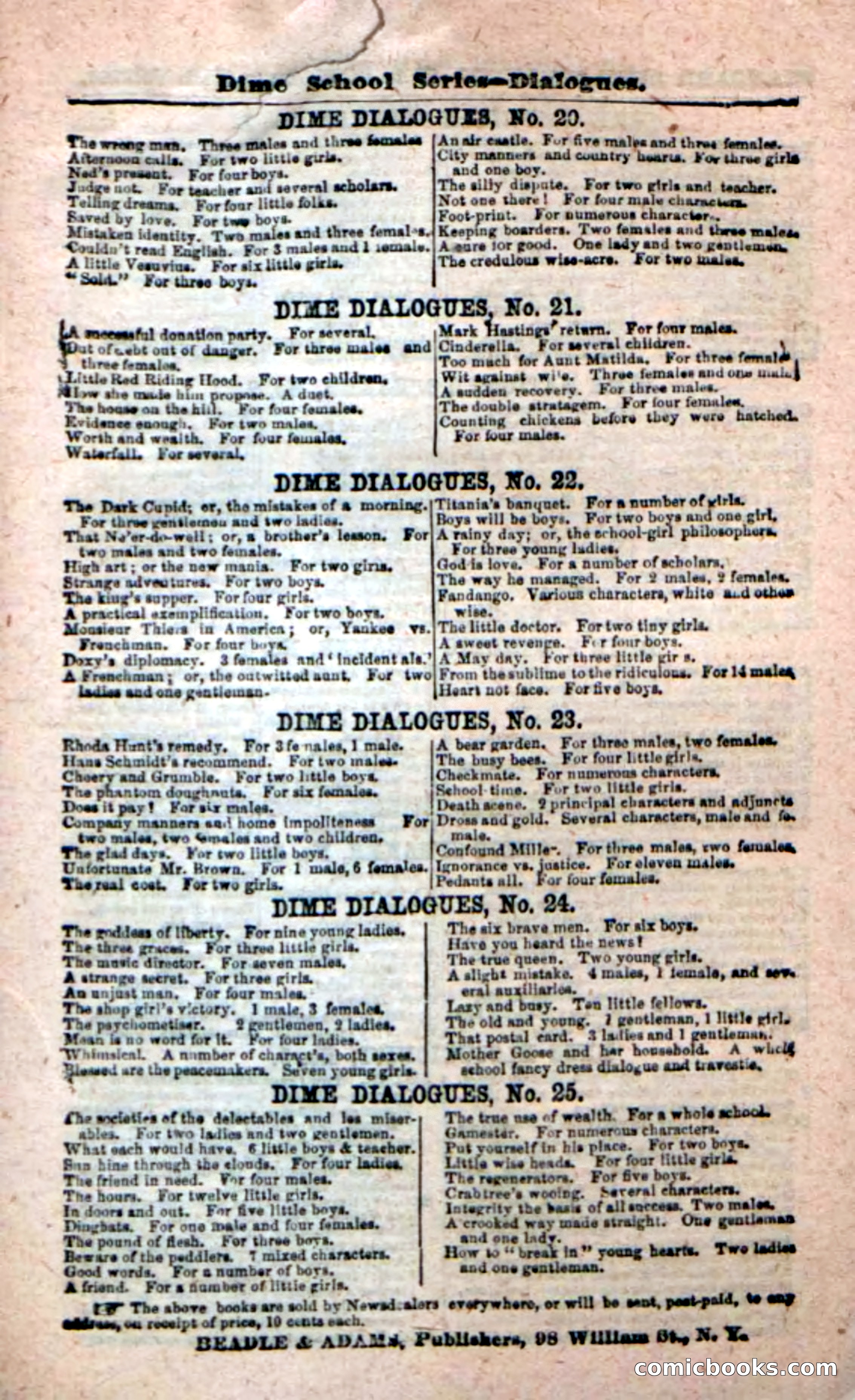 Beadle's New Dime Novels: Ruth Harland — page 93 of 100