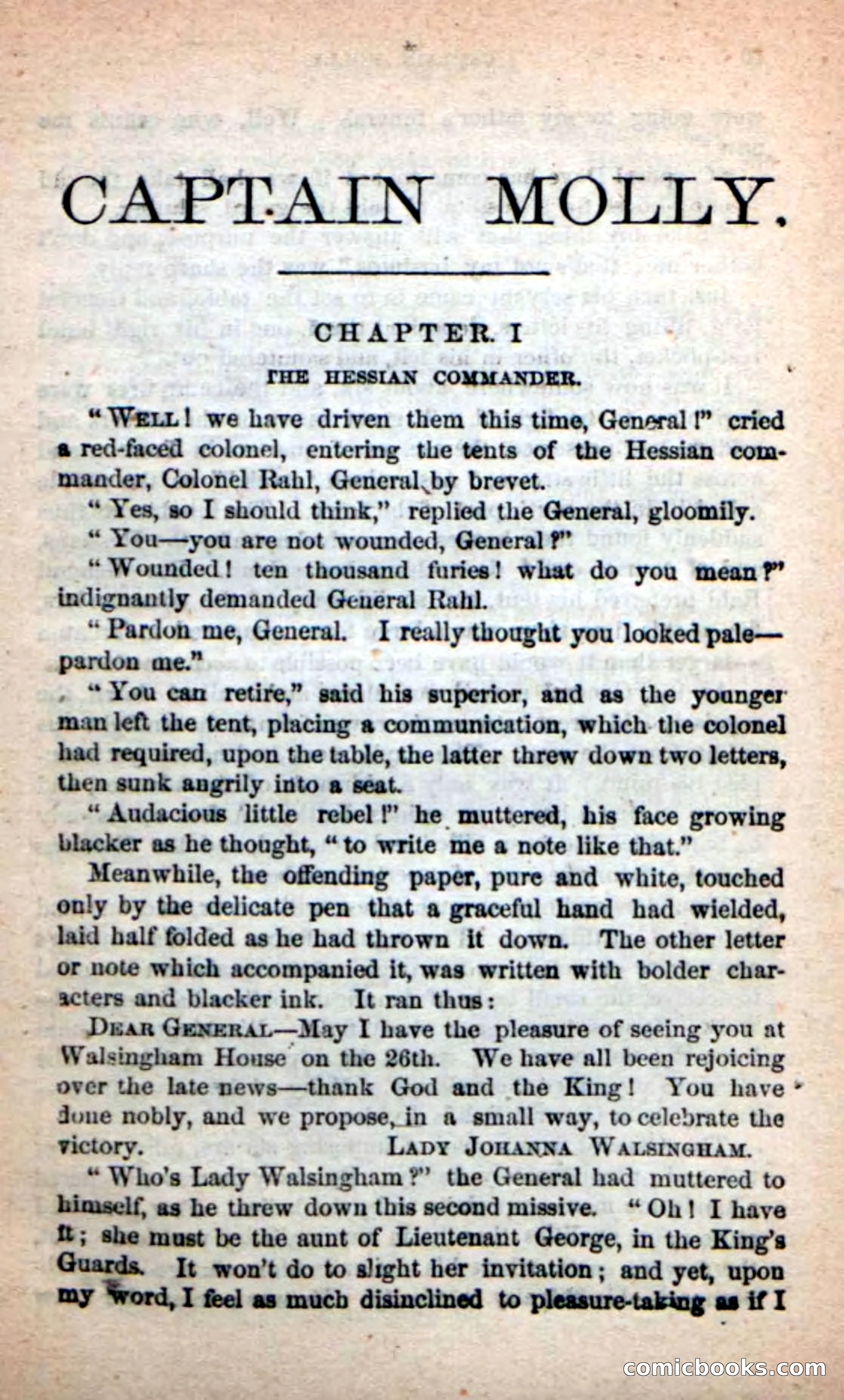 Beadle's New Dime Novels: Captain Molly — page 5 of 100