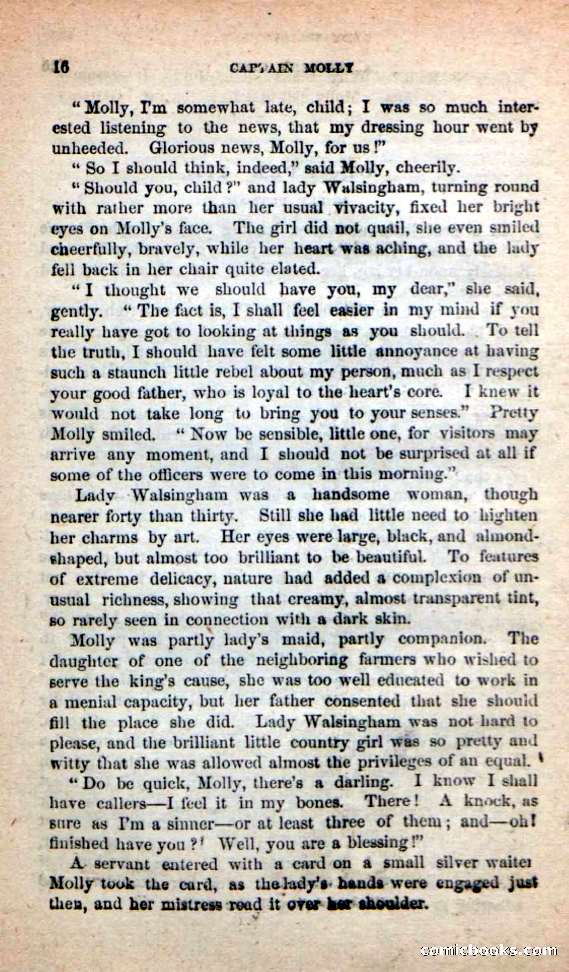 Beadle's New Dime Novels: Captain Molly — page 12 of 100