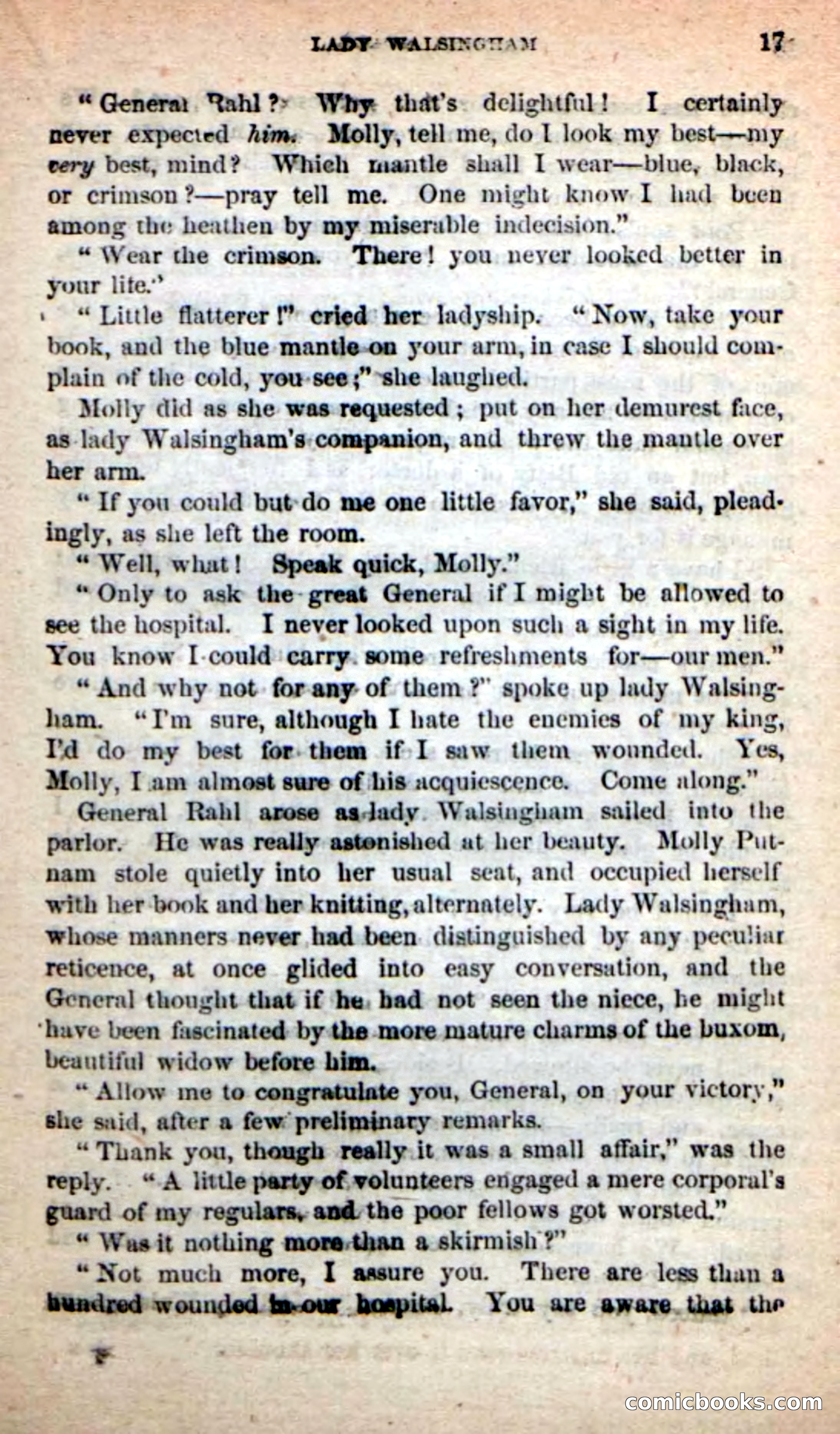 Beadle's New Dime Novels: Captain Molly — page 13 of 100