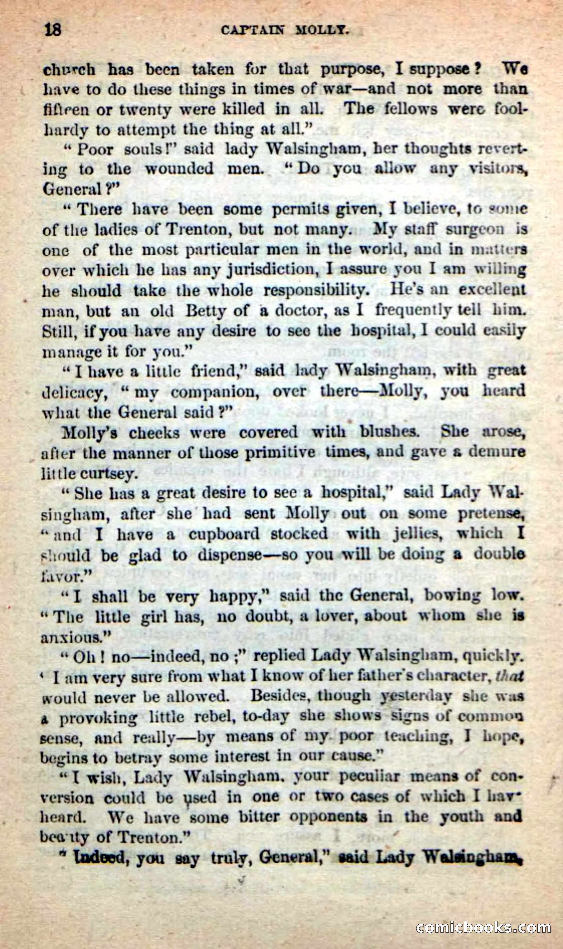Beadle's New Dime Novels: Captain Molly — page 14 of 100