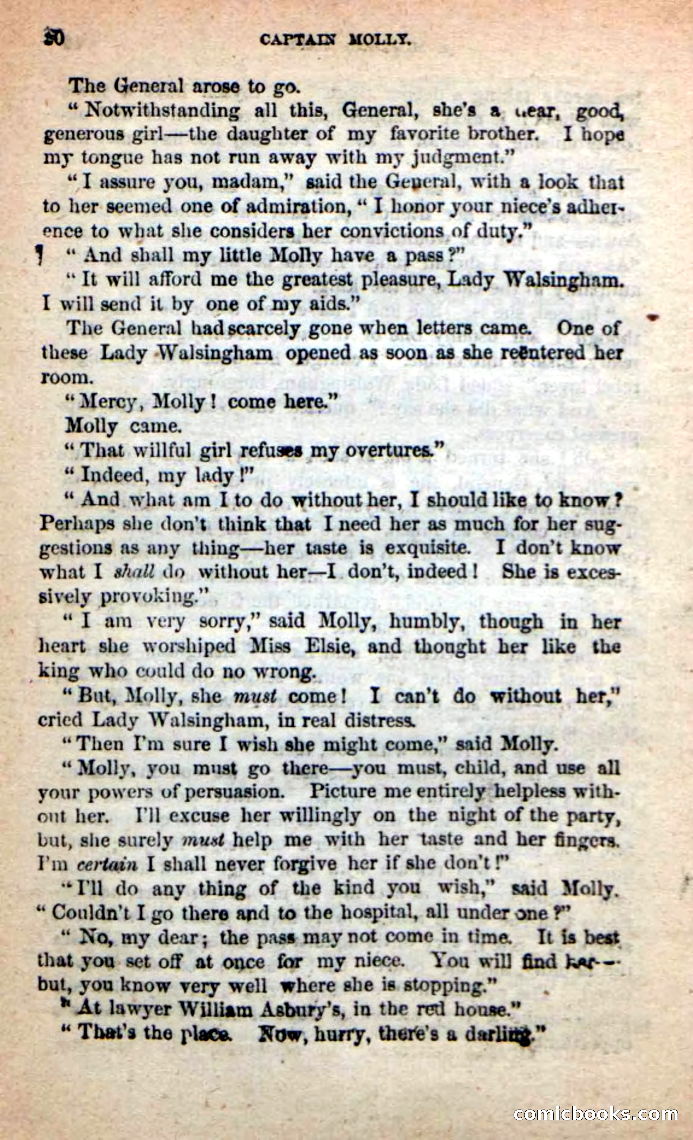 Beadle's New Dime Novels: Captain Molly — page 16 of 100