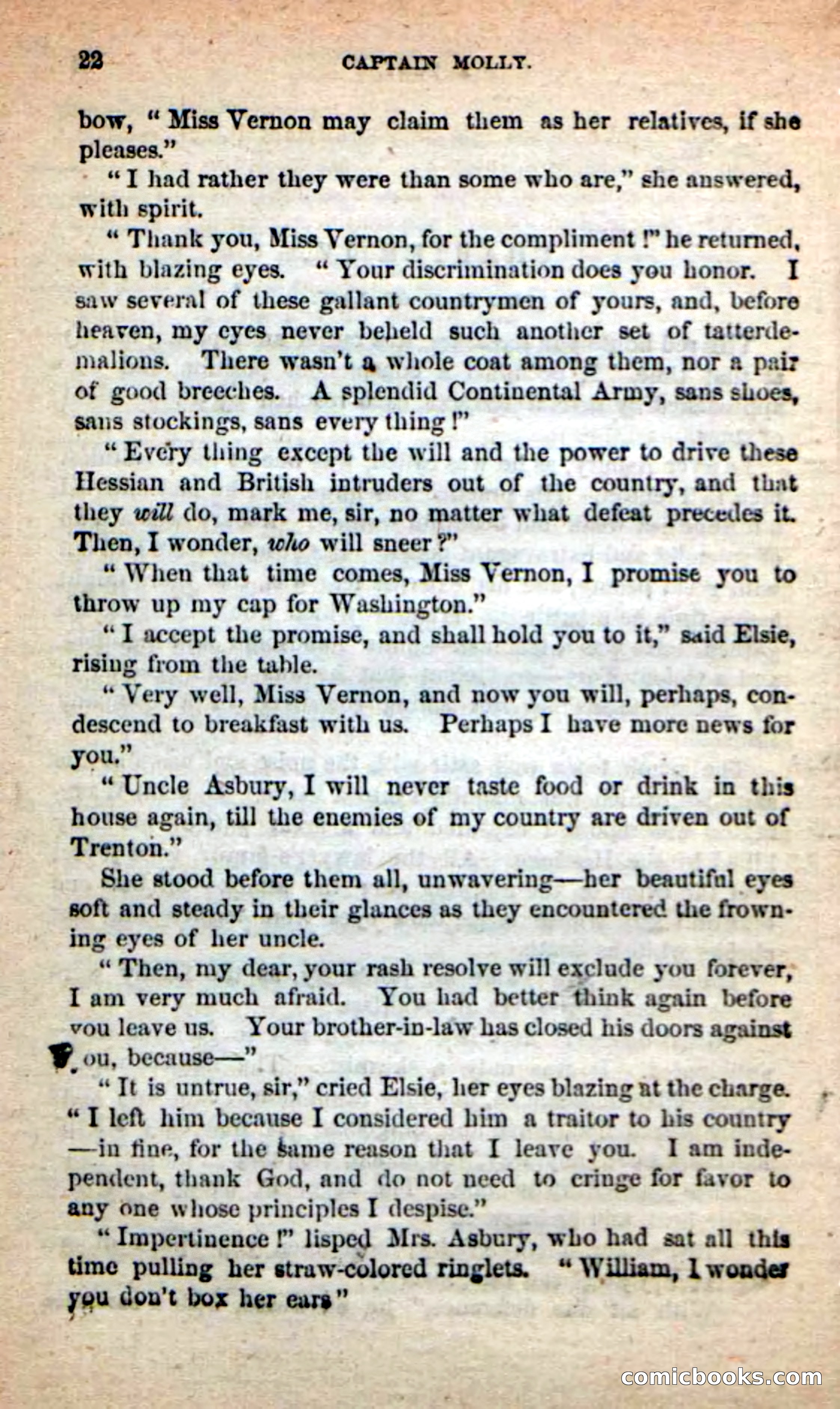 Beadle's New Dime Novels: Captain Molly — page 18 of 100