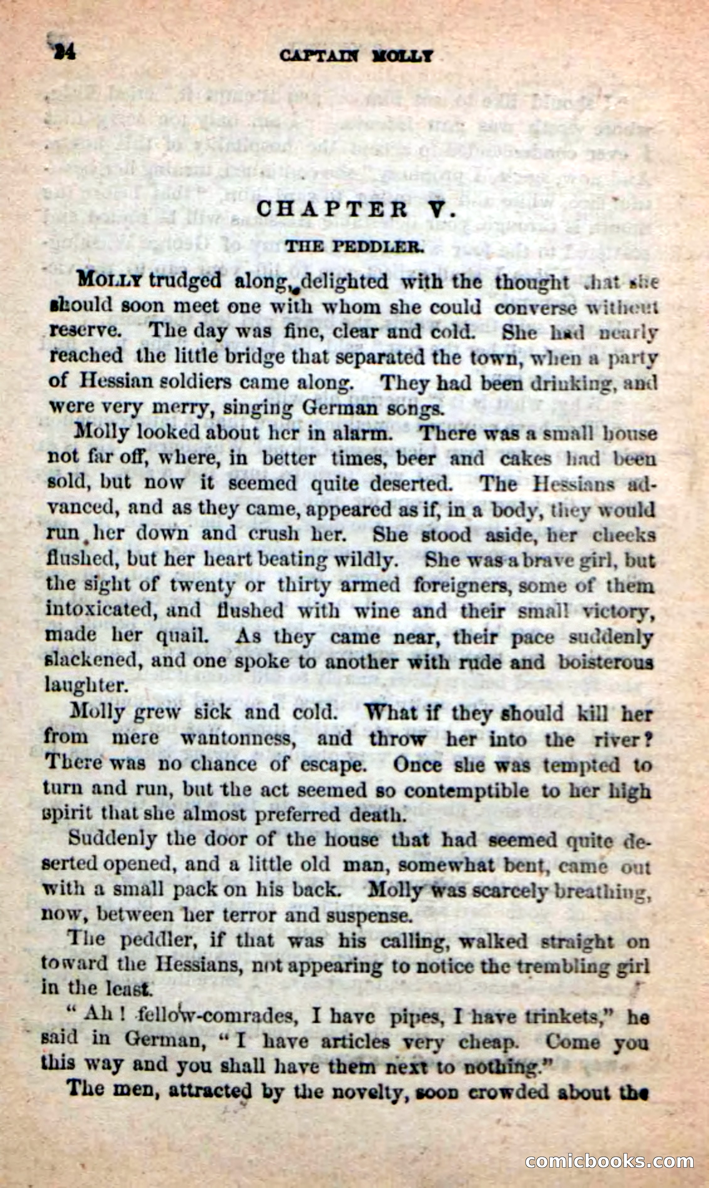 Beadle's New Dime Novels: Captain Molly — page 20 of 100