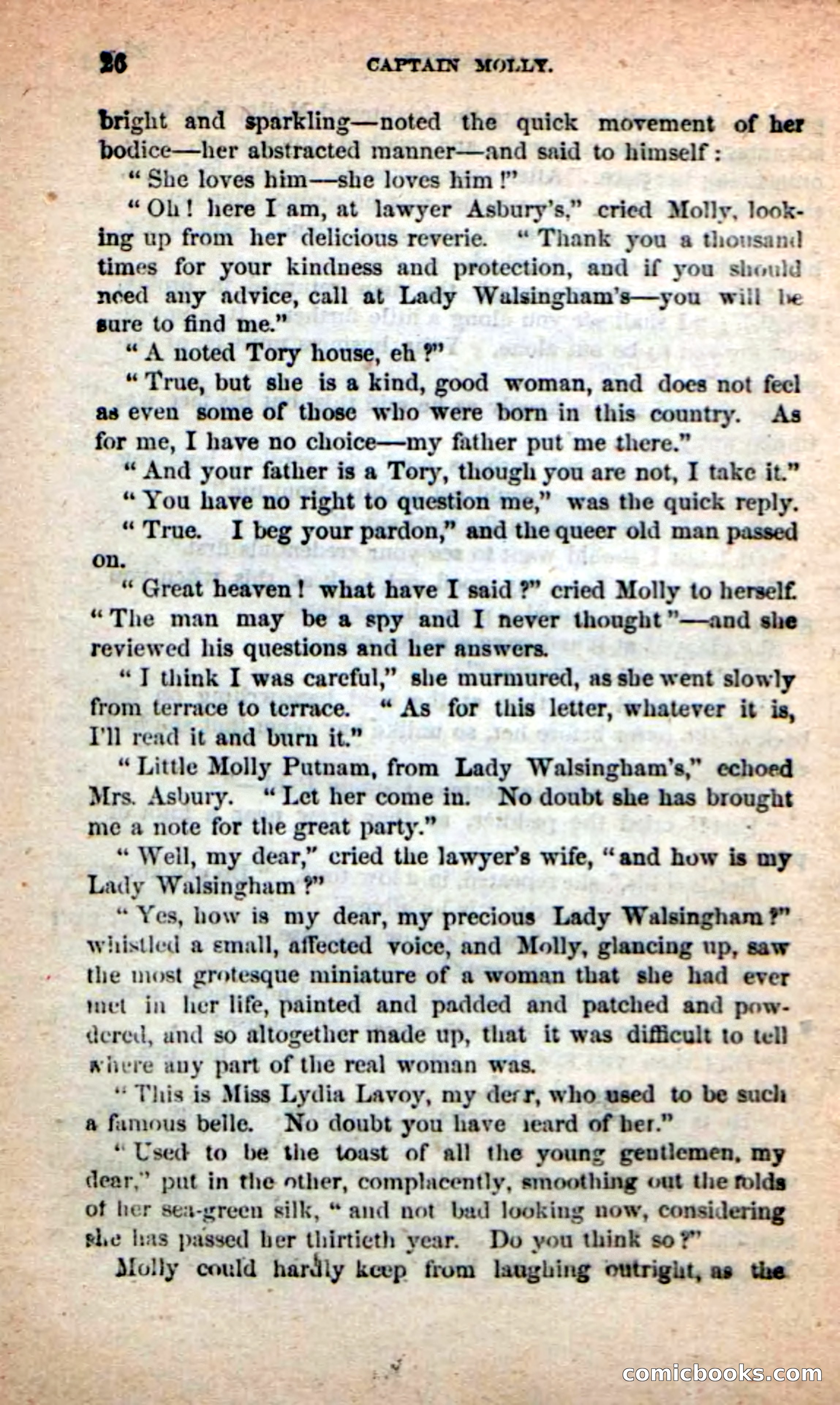 Beadle's New Dime Novels: Captain Molly — page 22 of 100