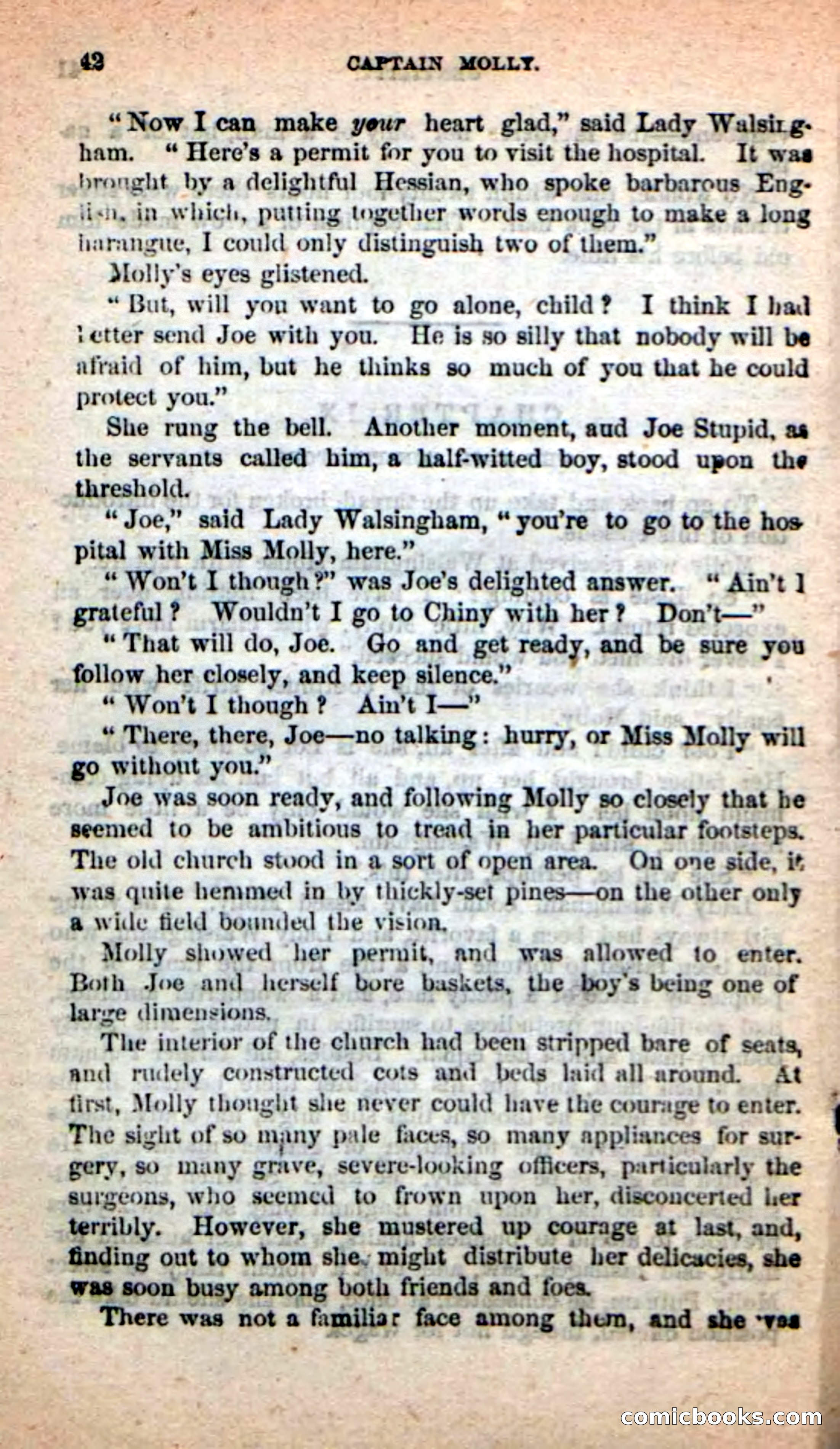 Beadle's New Dime Novels: Captain Molly — page 38 of 100