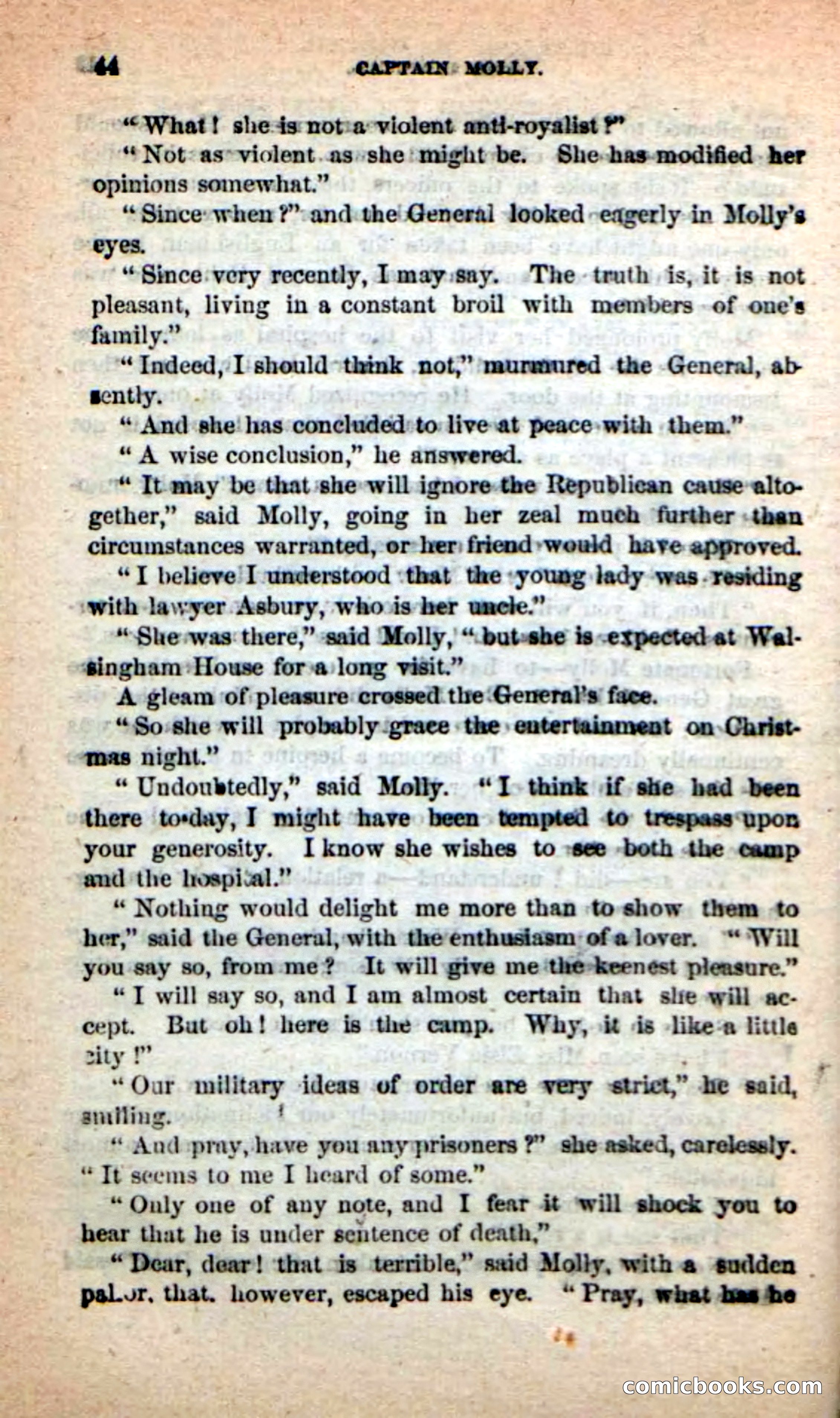 Beadle's New Dime Novels: Captain Molly — page 40 of 100