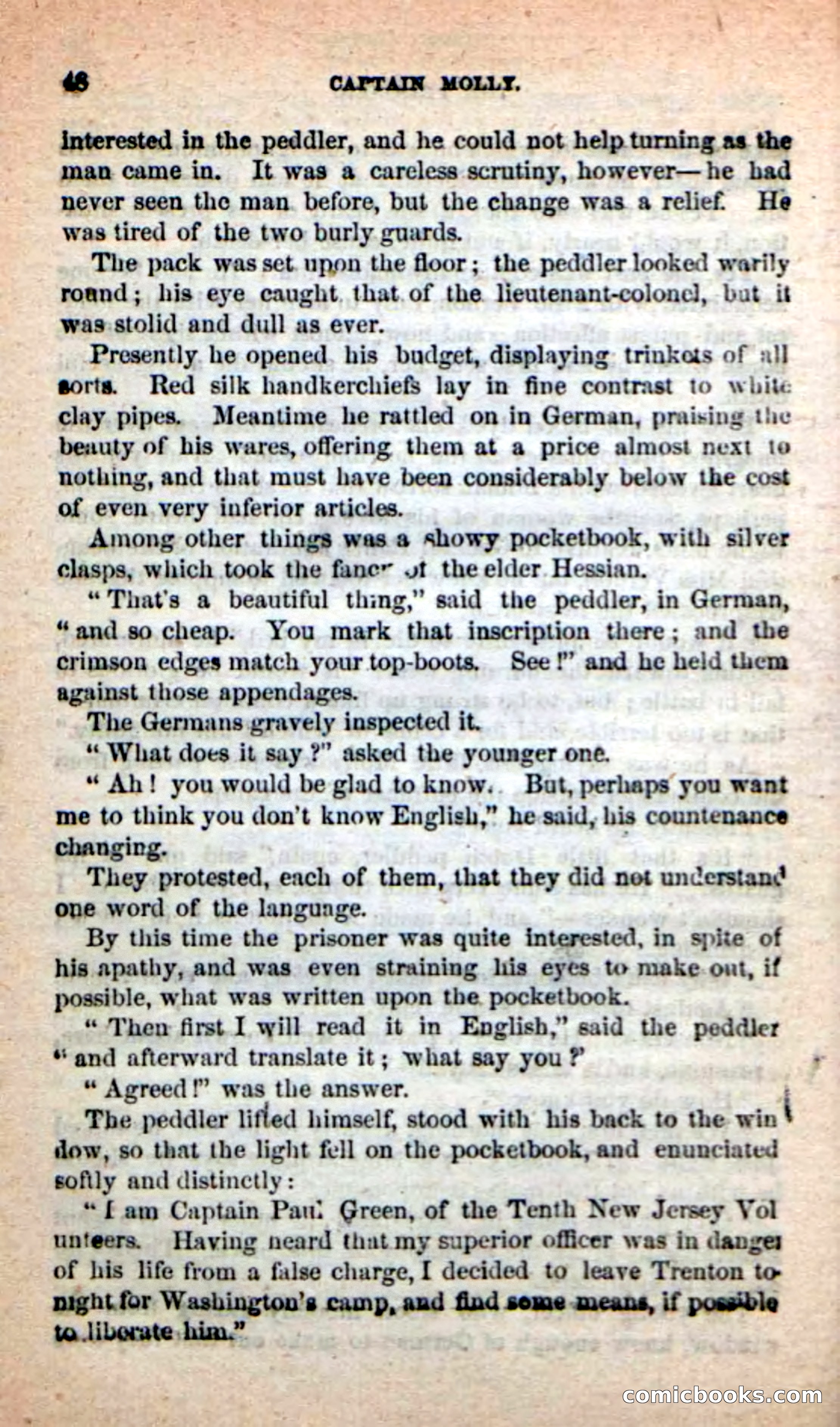 Beadle's New Dime Novels: Captain Molly — page 44 of 100