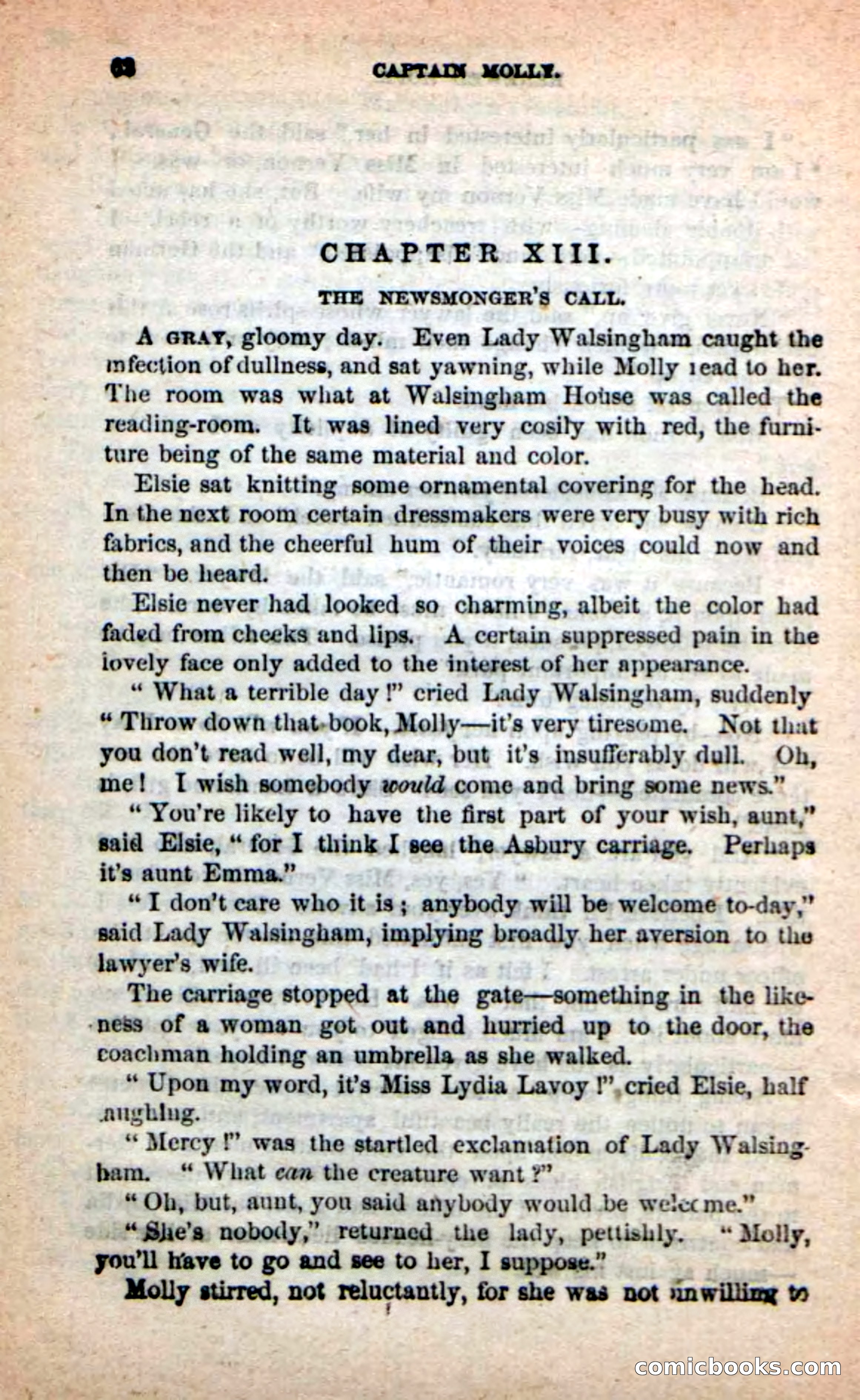 Beadle's New Dime Novels: Captain Molly — page 58 of 100
