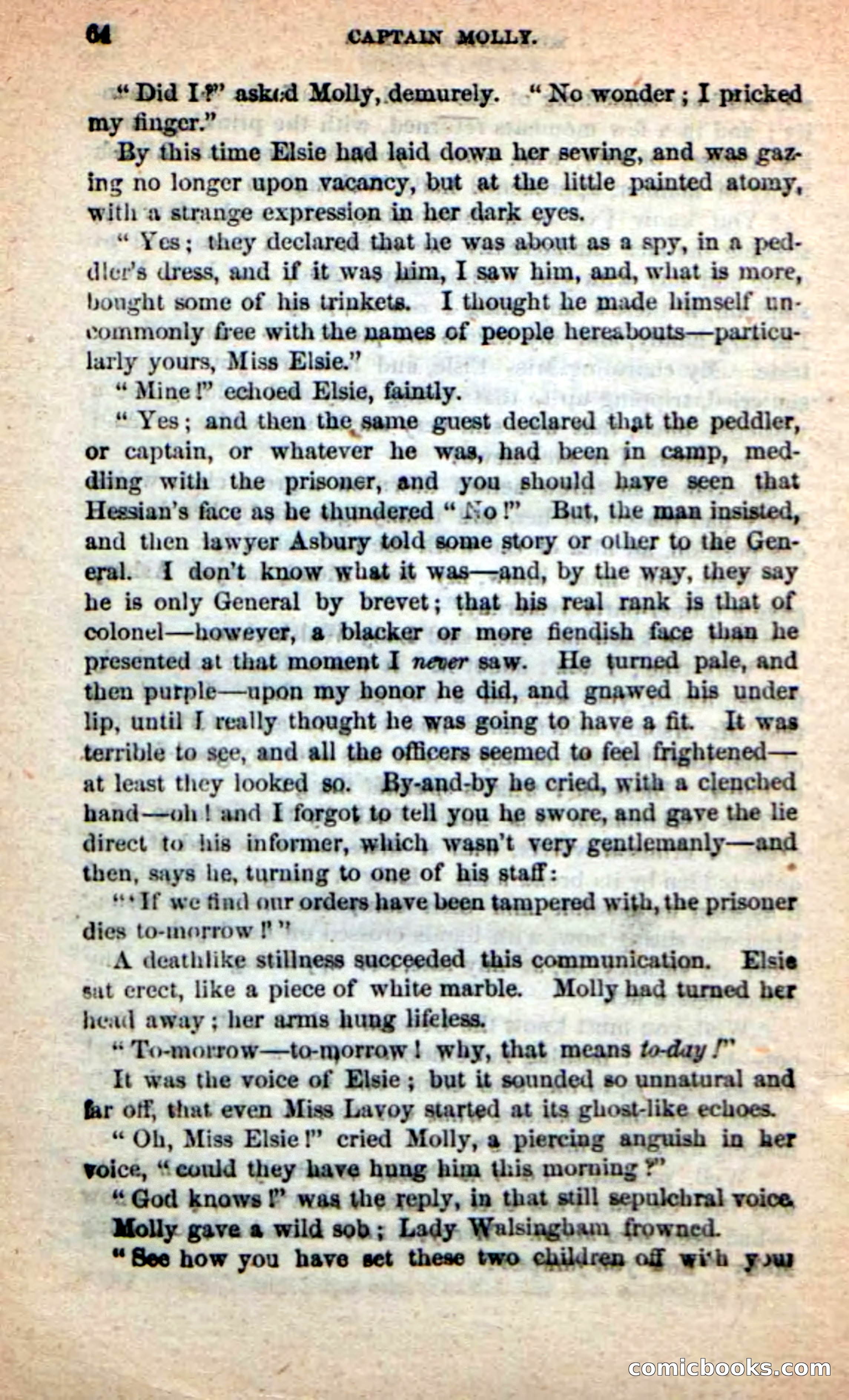 Beadle's New Dime Novels: Captain Molly — page 60 of 100