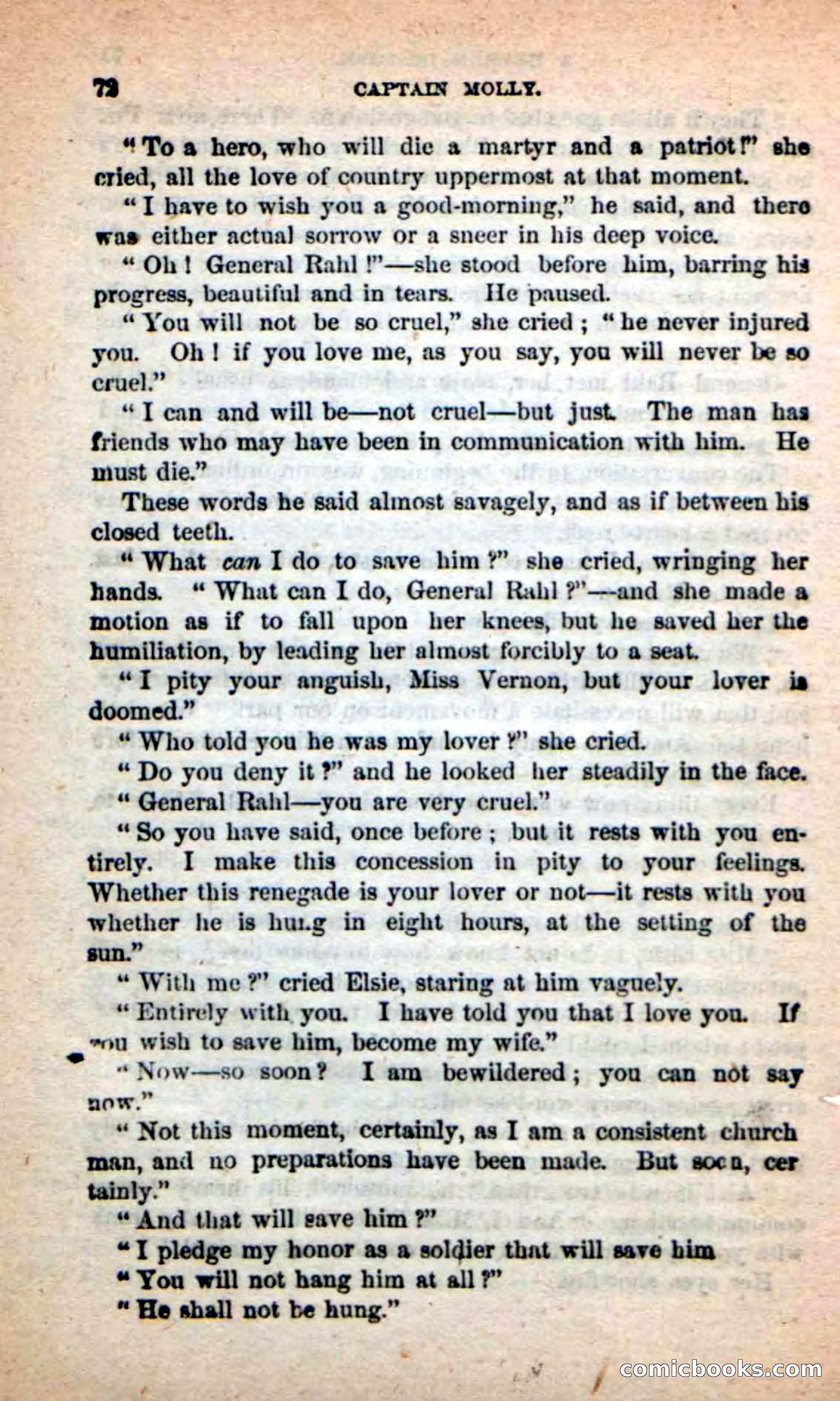 Beadle's New Dime Novels: Captain Molly — page 68 of 100