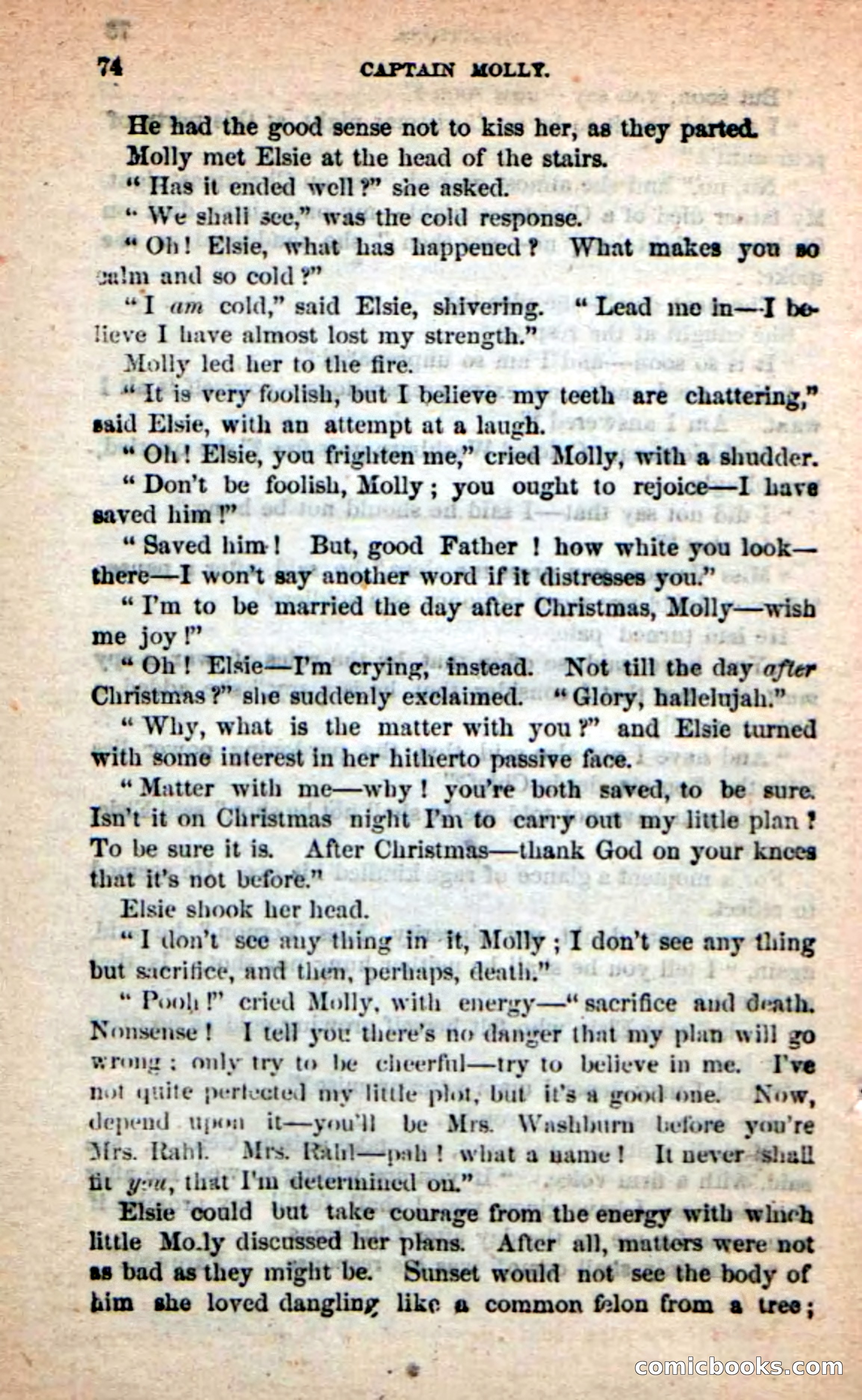 Beadle's New Dime Novels: Captain Molly — page 70 of 100