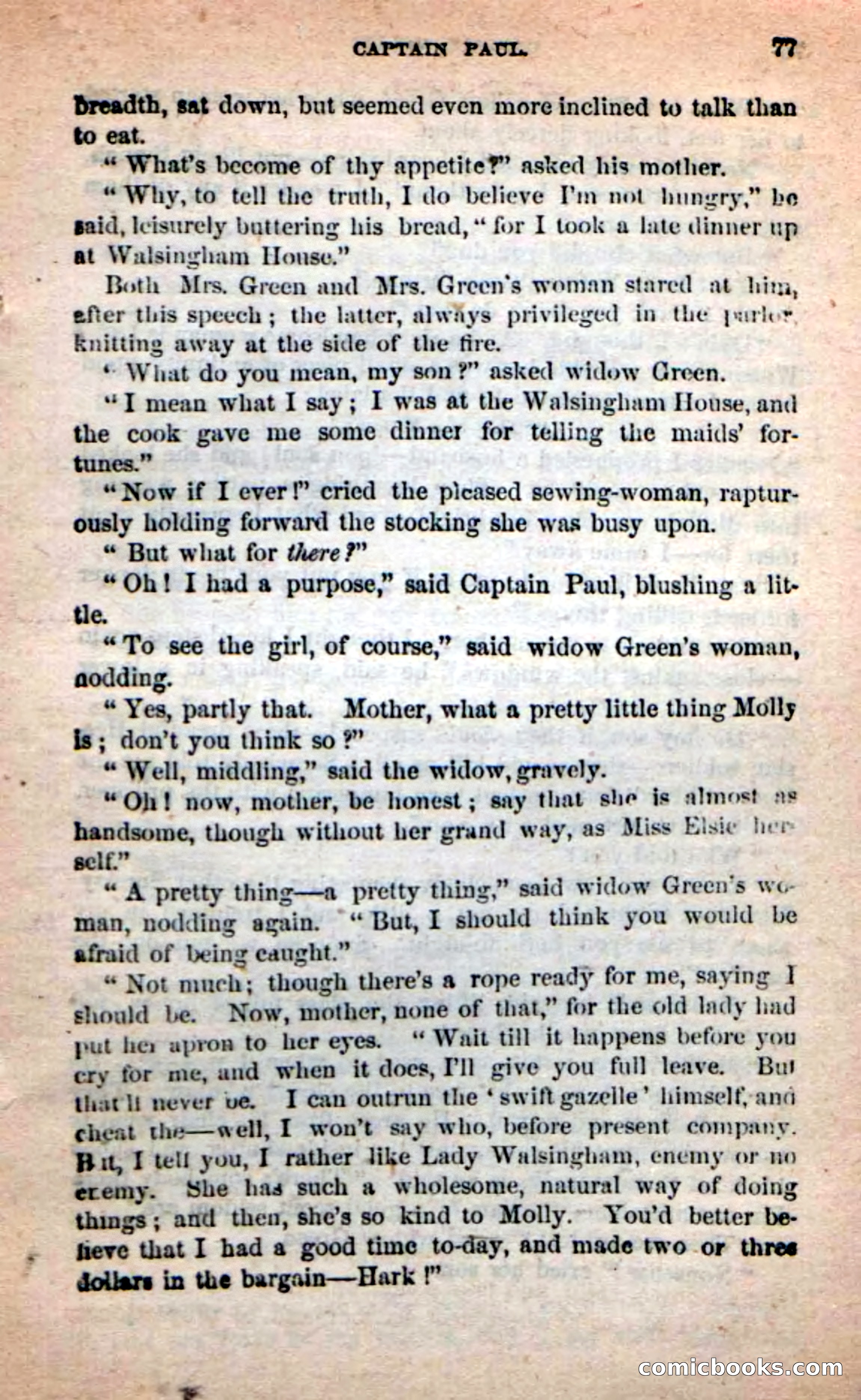 Beadle's New Dime Novels: Captain Molly — page 73 of 100