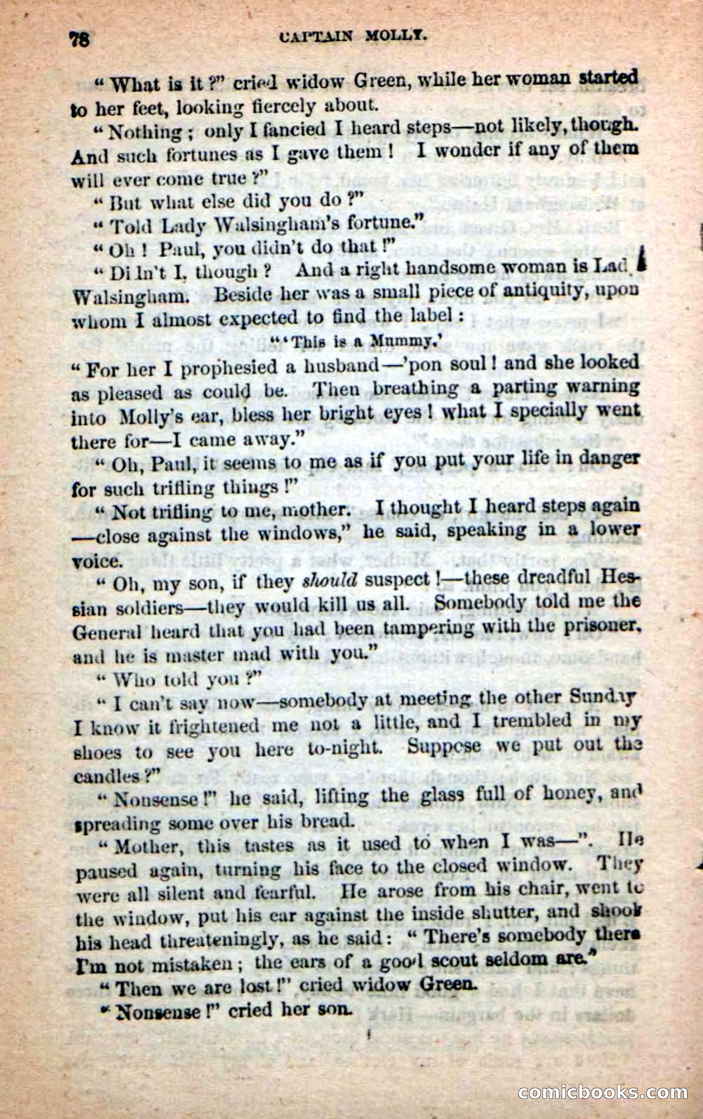 Beadle's New Dime Novels: Captain Molly — page 74 of 100