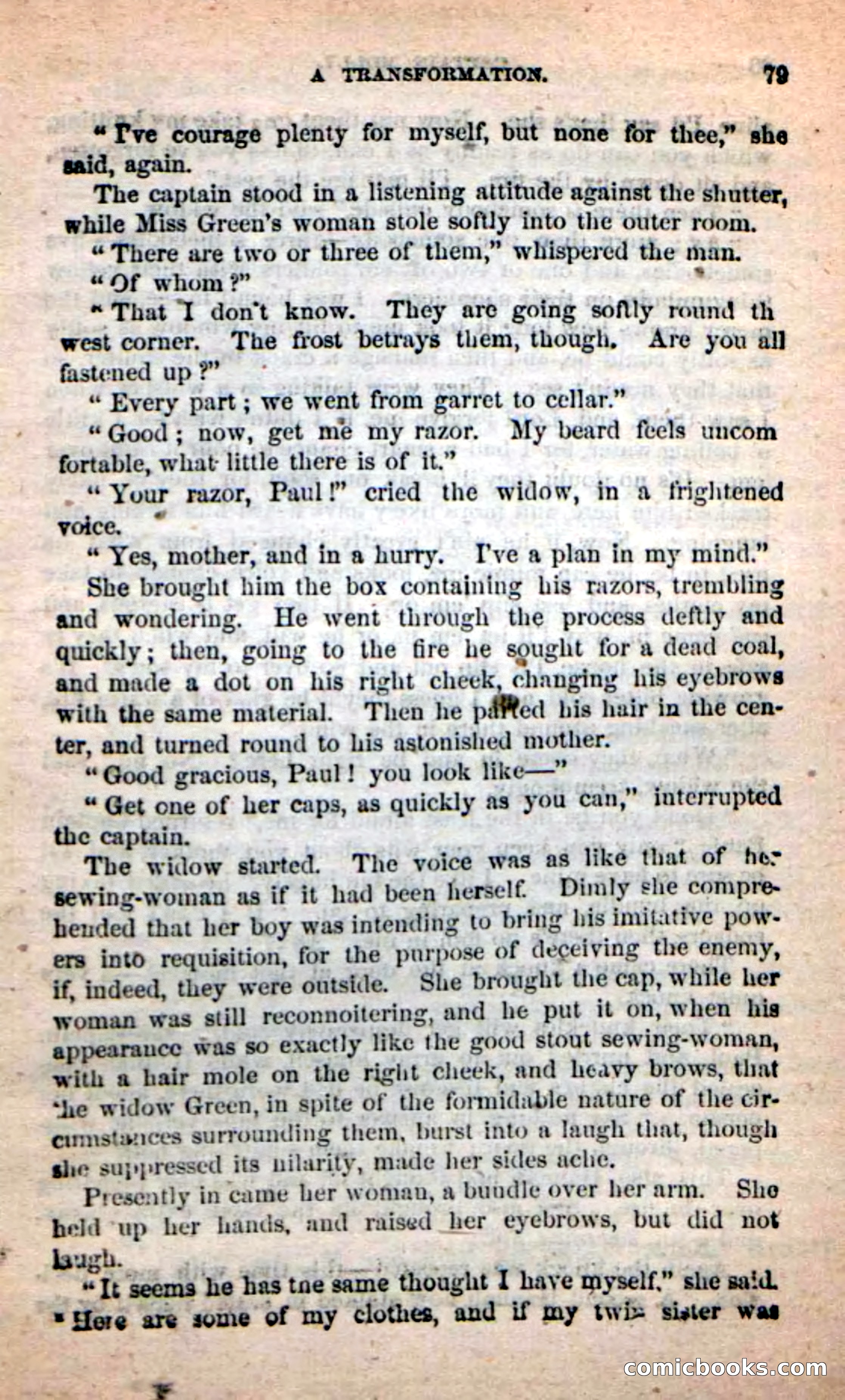 Beadle's New Dime Novels: Captain Molly — page 75 of 100