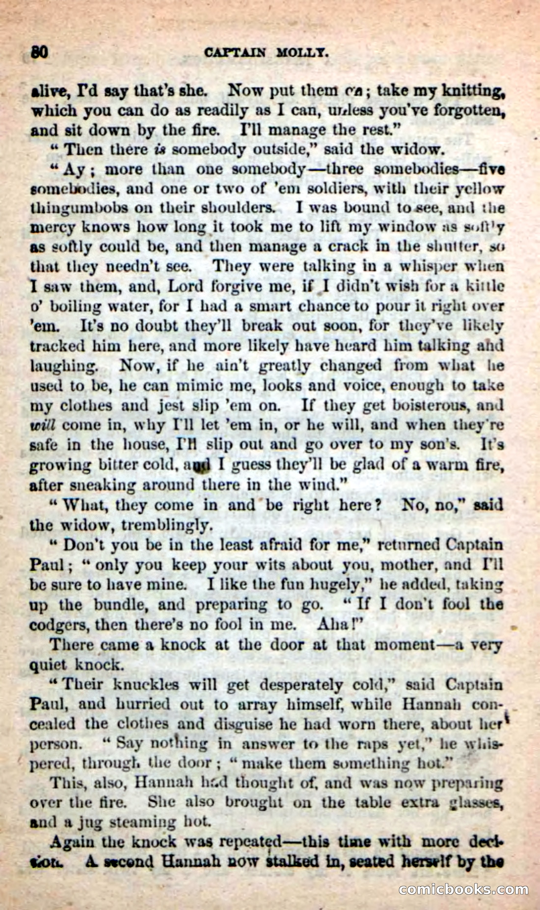 Beadle's New Dime Novels: Captain Molly — page 76 of 100