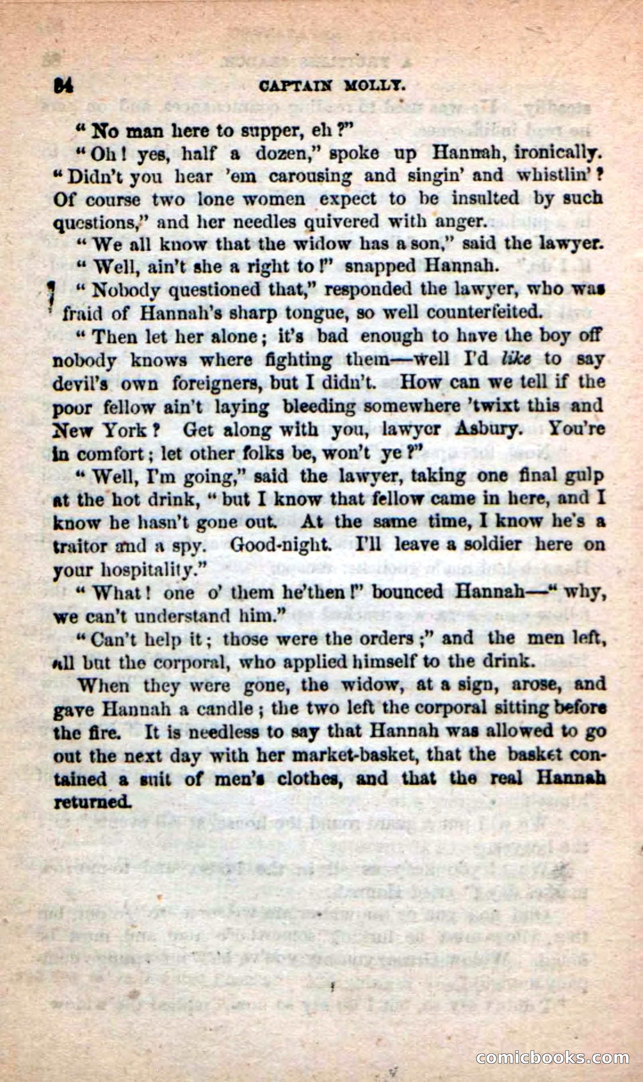 Beadle's New Dime Novels: Captain Molly — page 80 of 100