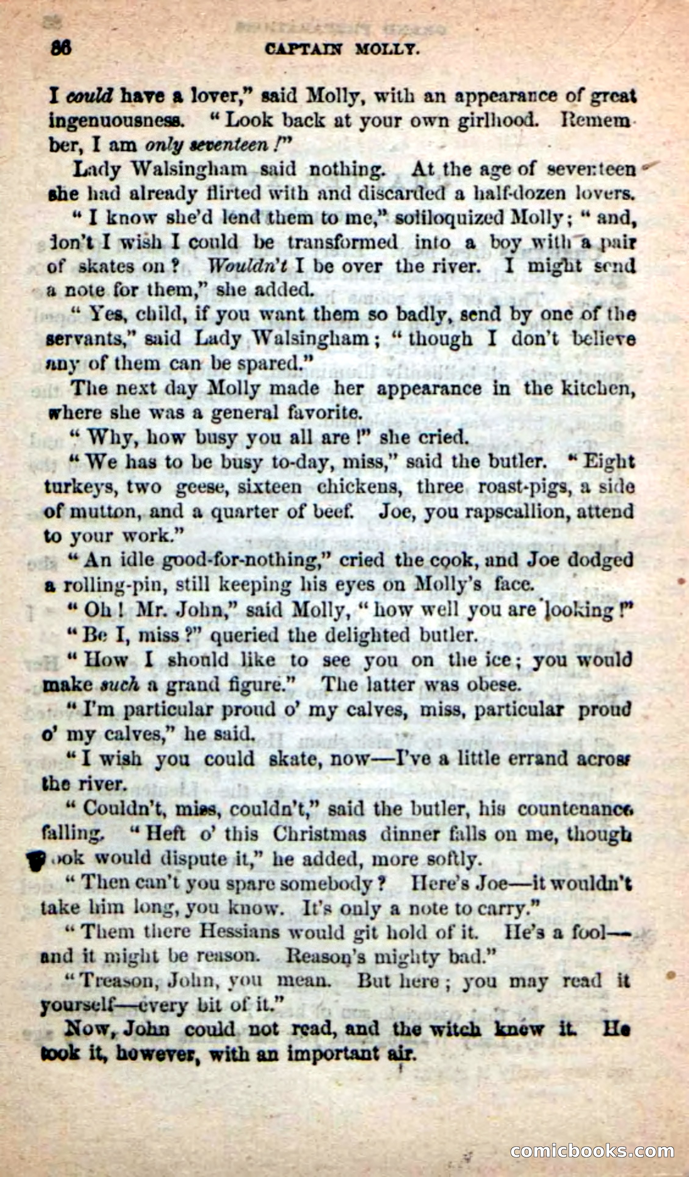Beadle's New Dime Novels: Captain Molly — page 82 of 100