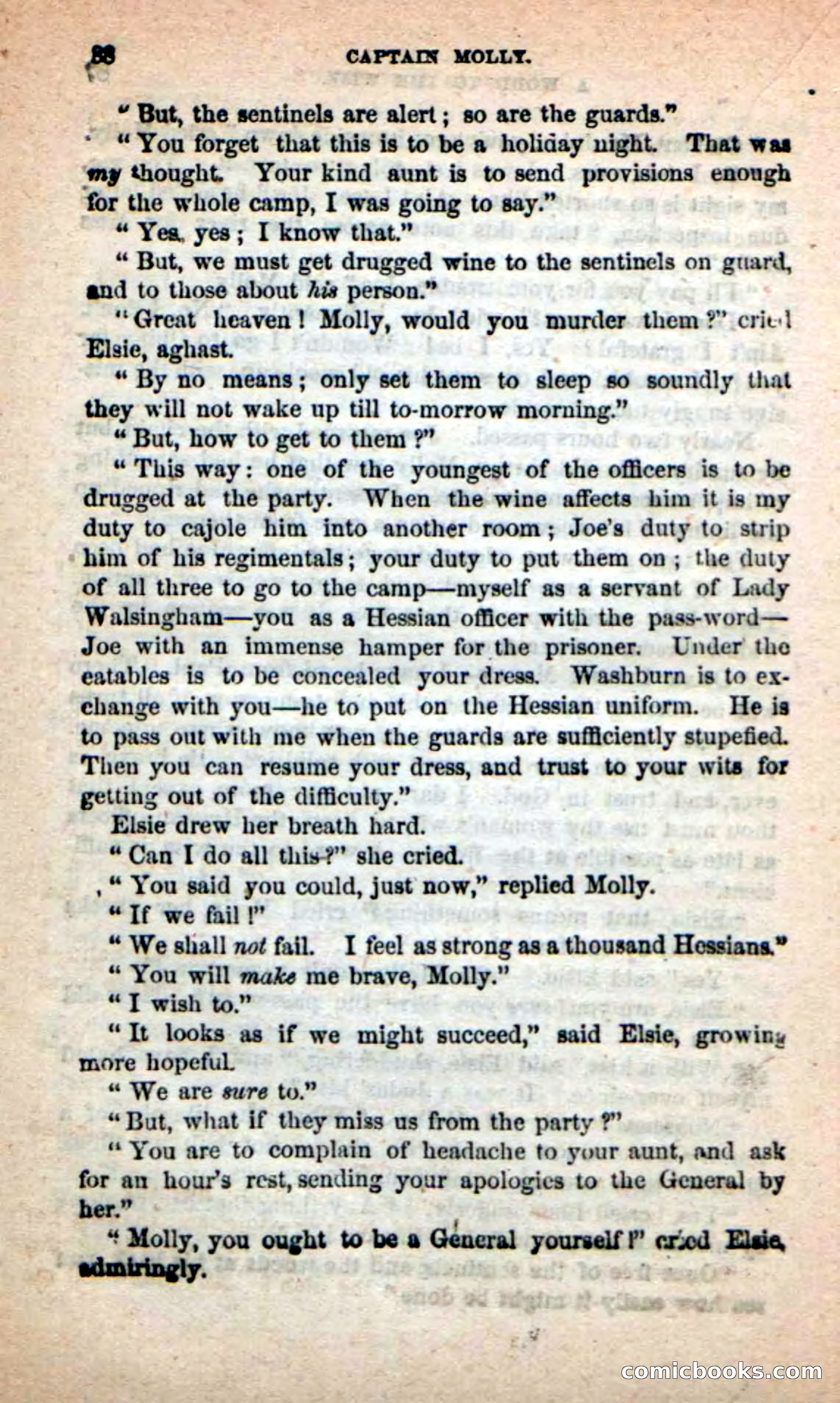 Beadle's New Dime Novels: Captain Molly — page 84 of 100