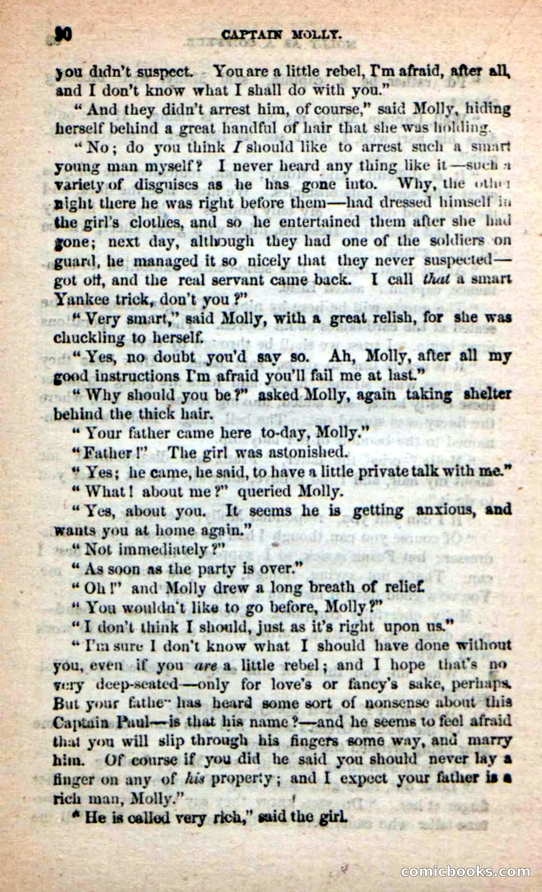 Beadle's New Dime Novels: Captain Molly — page 86 of 100