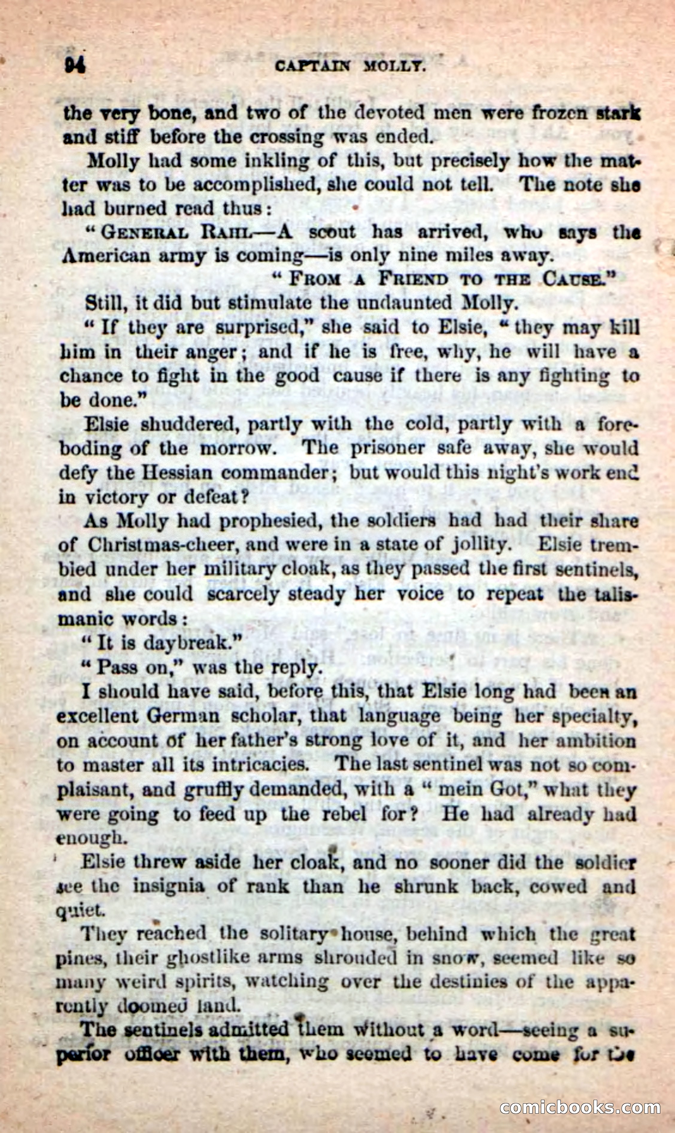 Beadle's New Dime Novels: Captain Molly — page 90 of 100