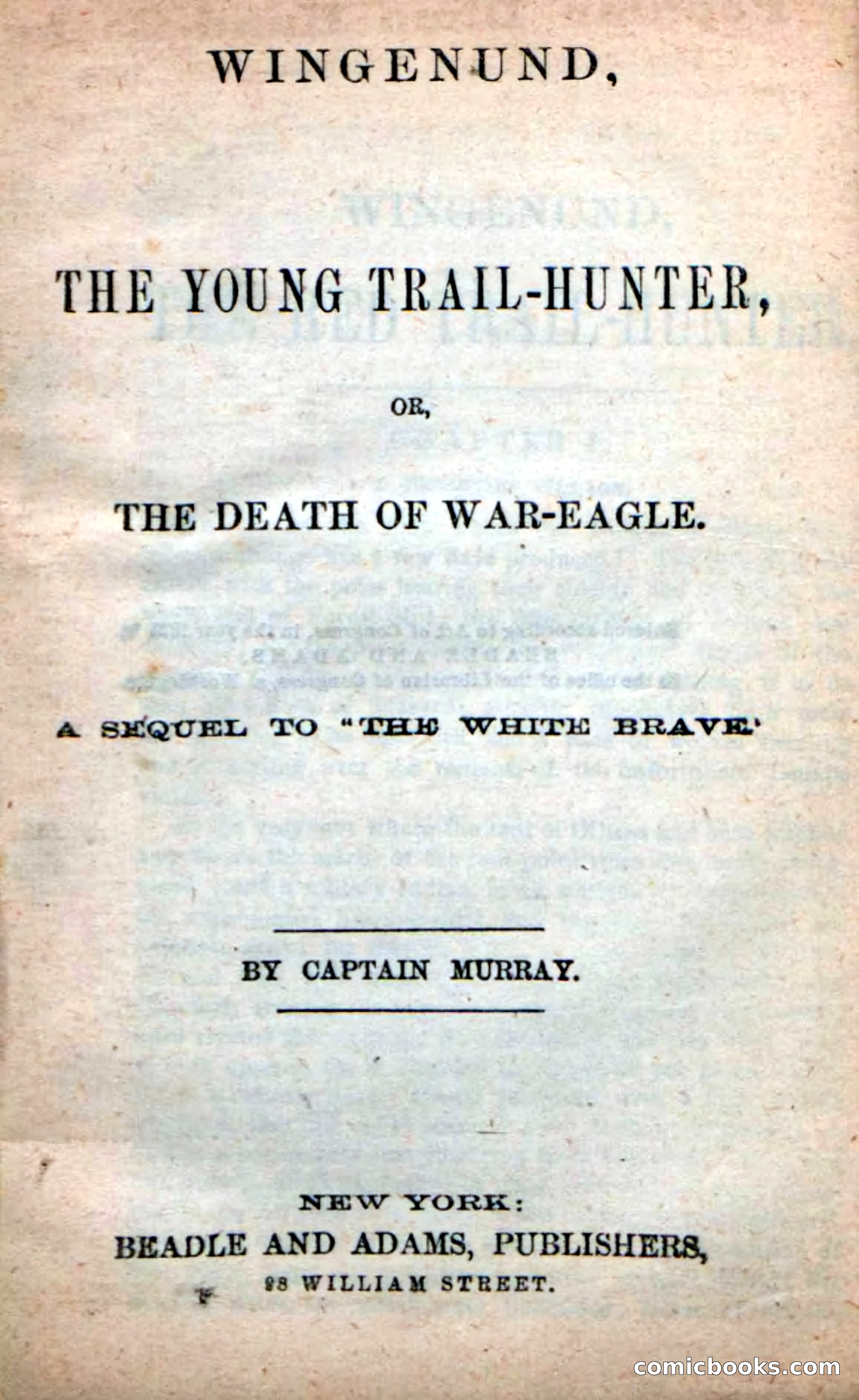 Beadle's New Dime Novels: Wingenund — page 3 of 101