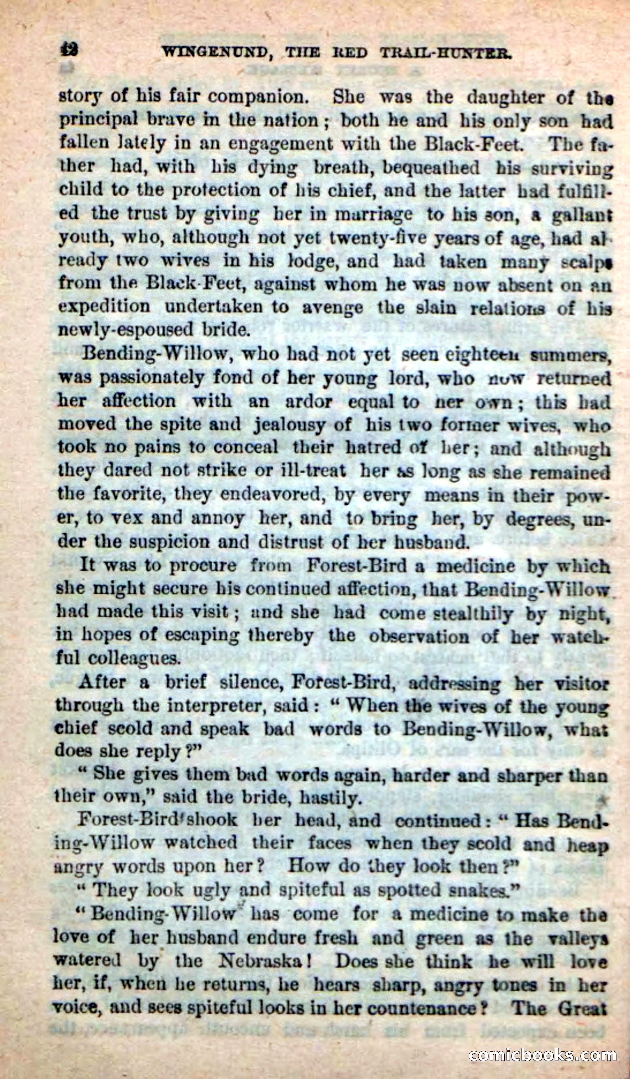 Beadle's New Dime Novels: Wingenund — page 39 of 101