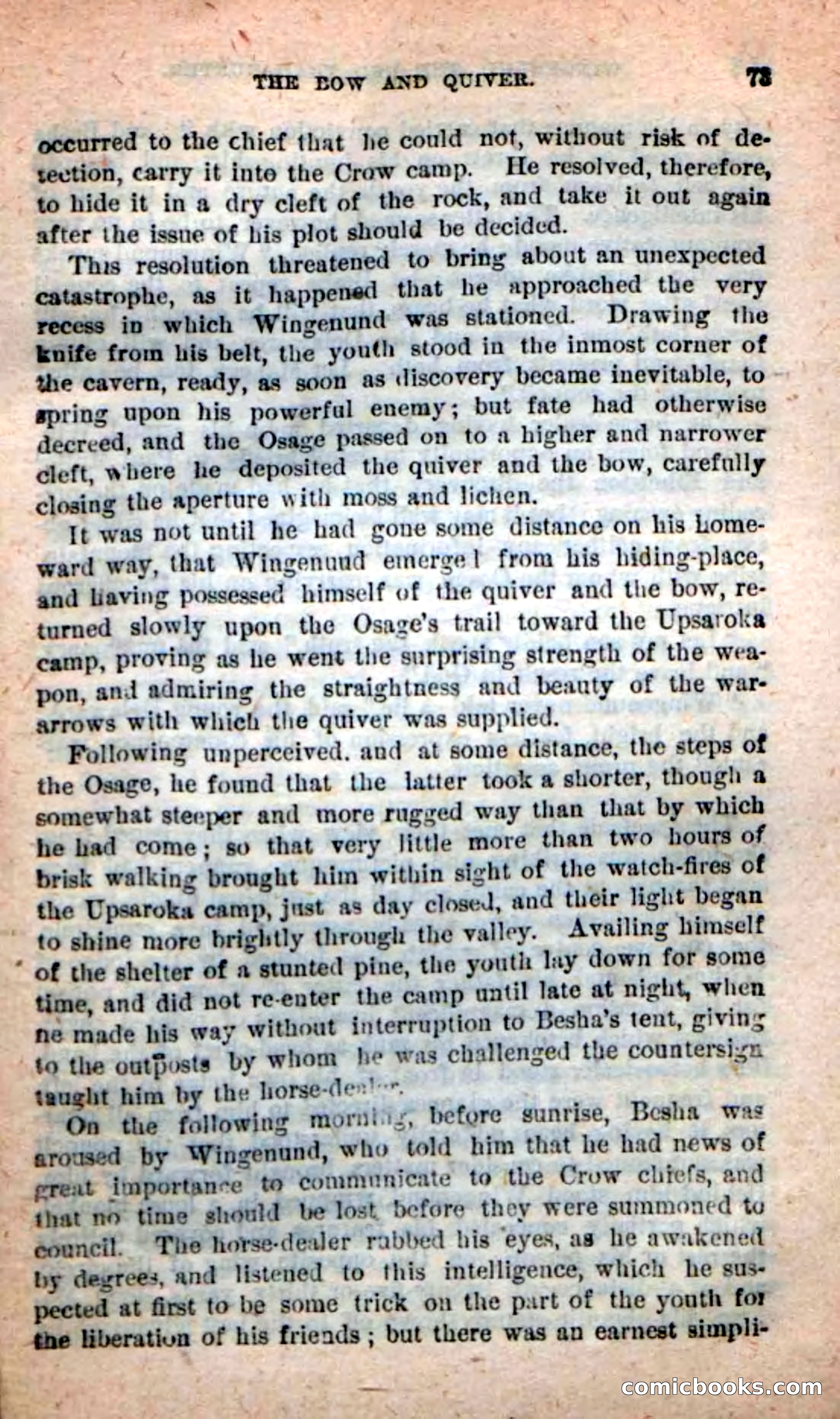 Beadle's New Dime Novels: Wingenund — page 70 of 101