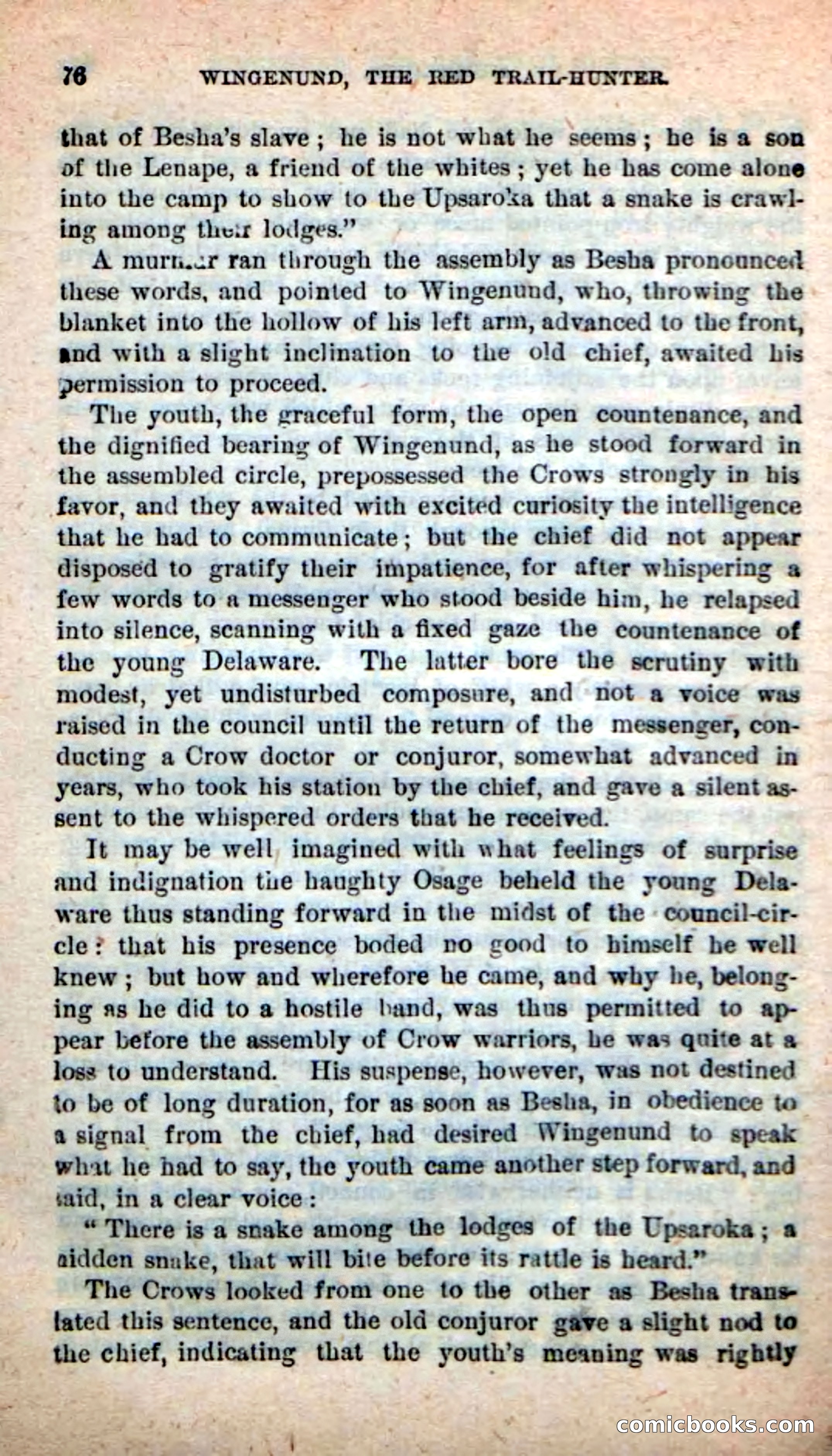 Beadle's New Dime Novels: Wingenund — page 73 of 101
