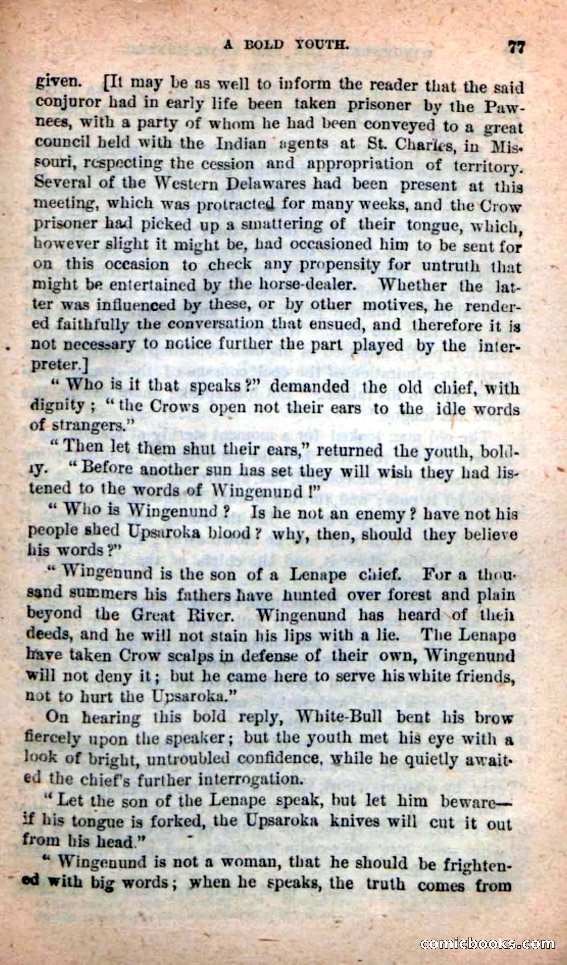 Beadle's New Dime Novels: Wingenund — page 74 of 101