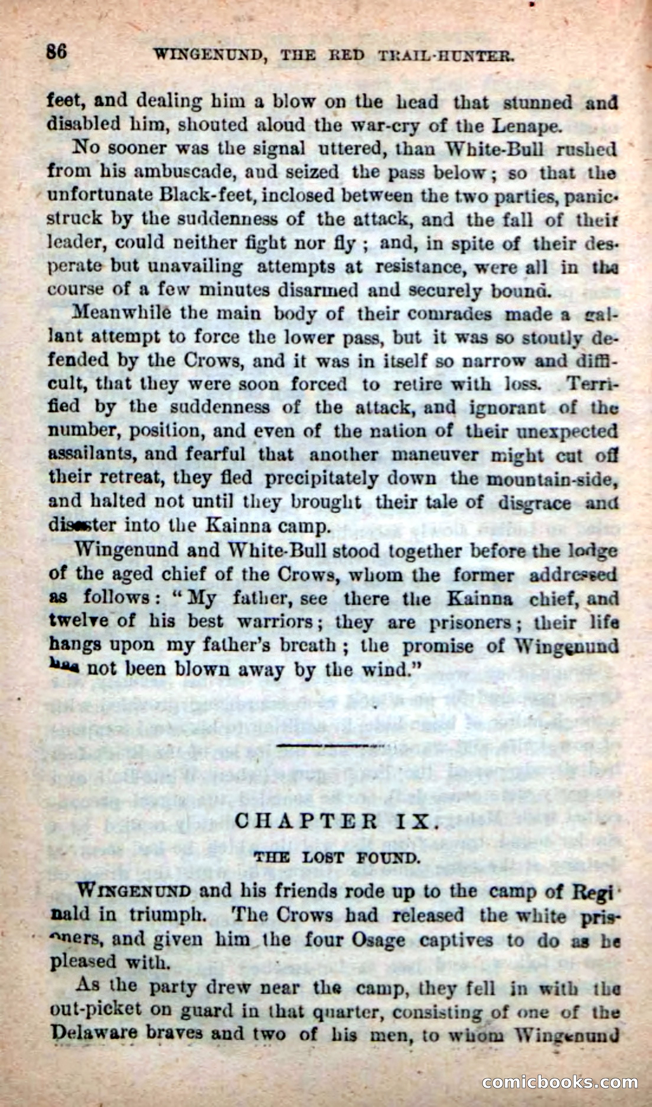 Beadle's New Dime Novels: Wingenund — page 83 of 101