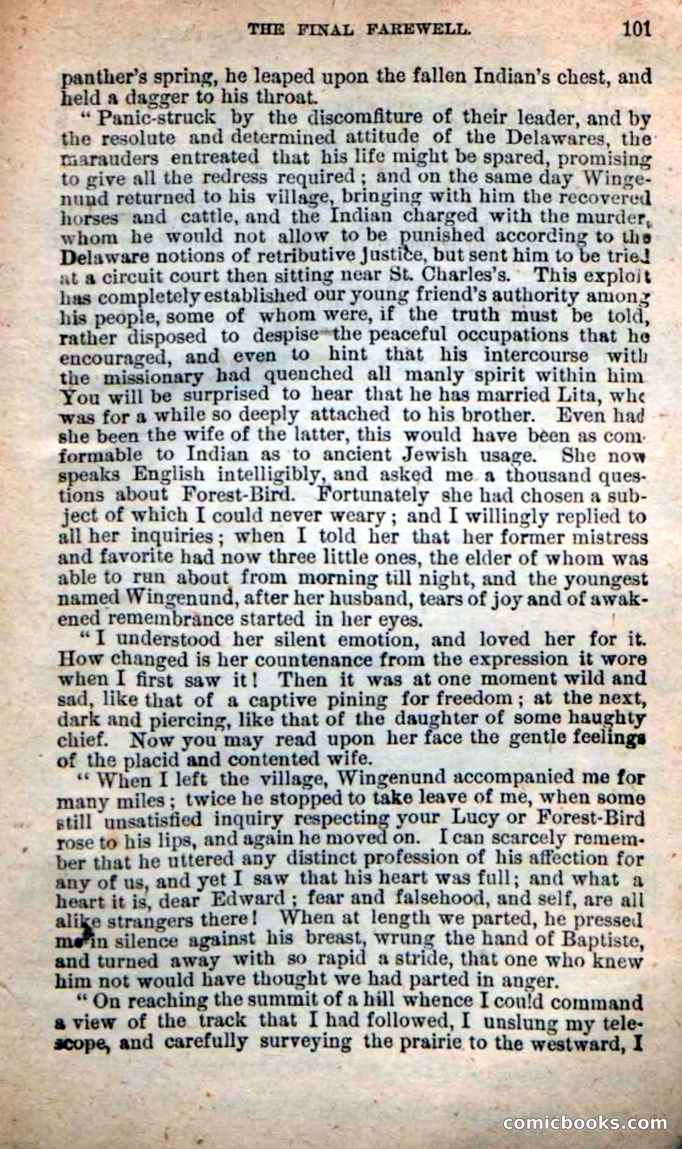 Beadle's New Dime Novels: Wingenund — page 98 of 101