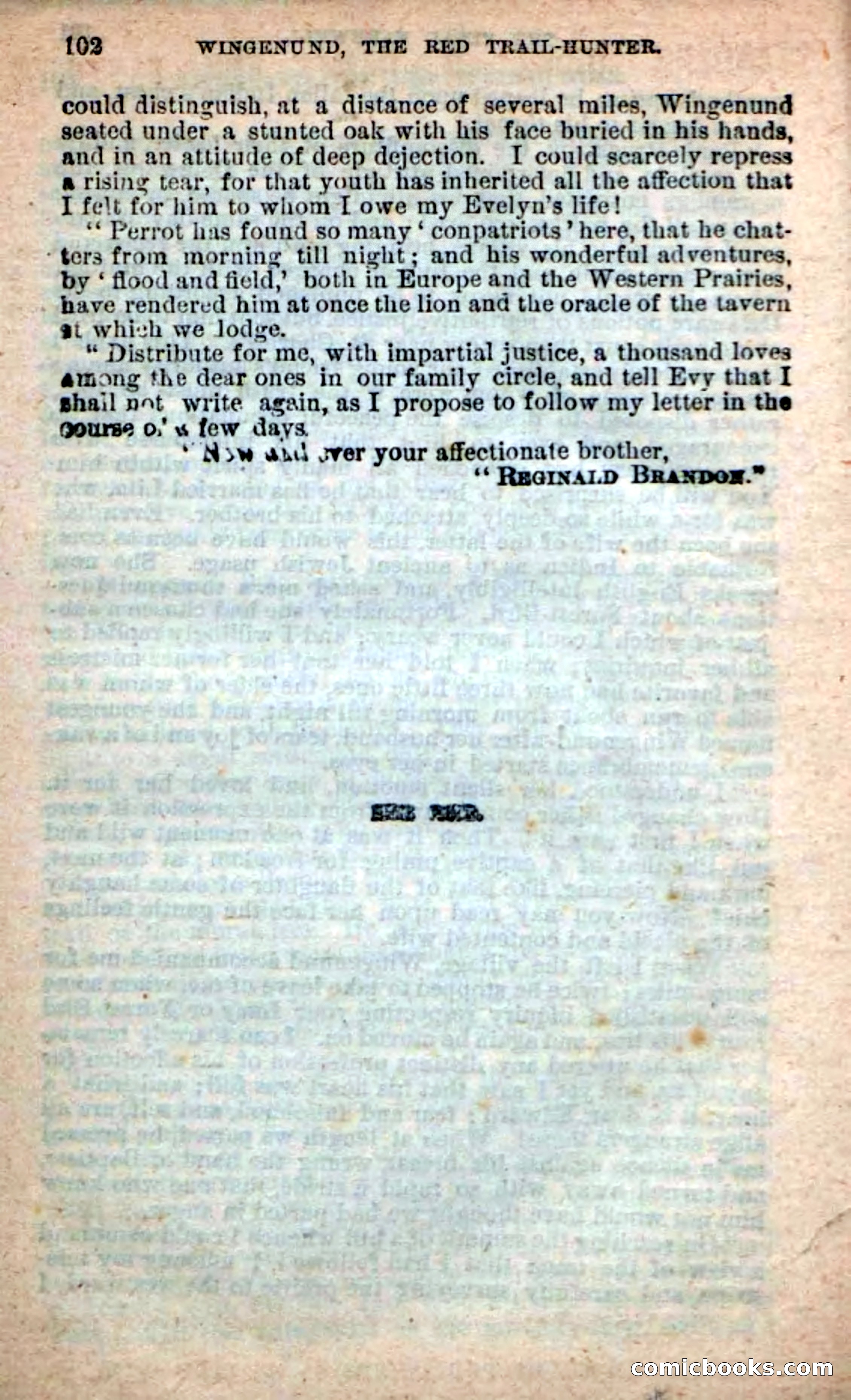 Beadle's New Dime Novels: Wingenund — page 99 of 101