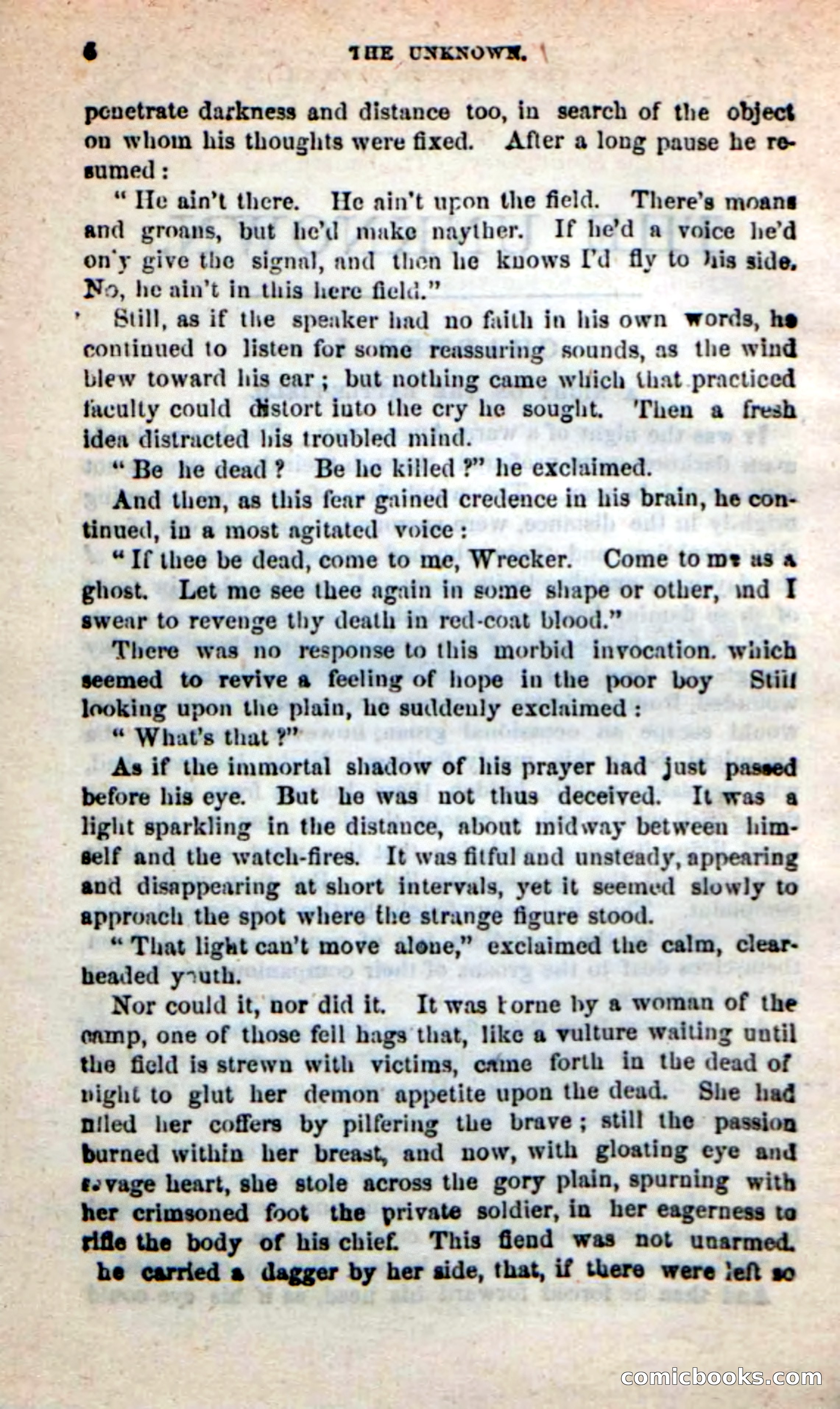 Beadle's New Dime Novels: The Unknown — page 6 of 121