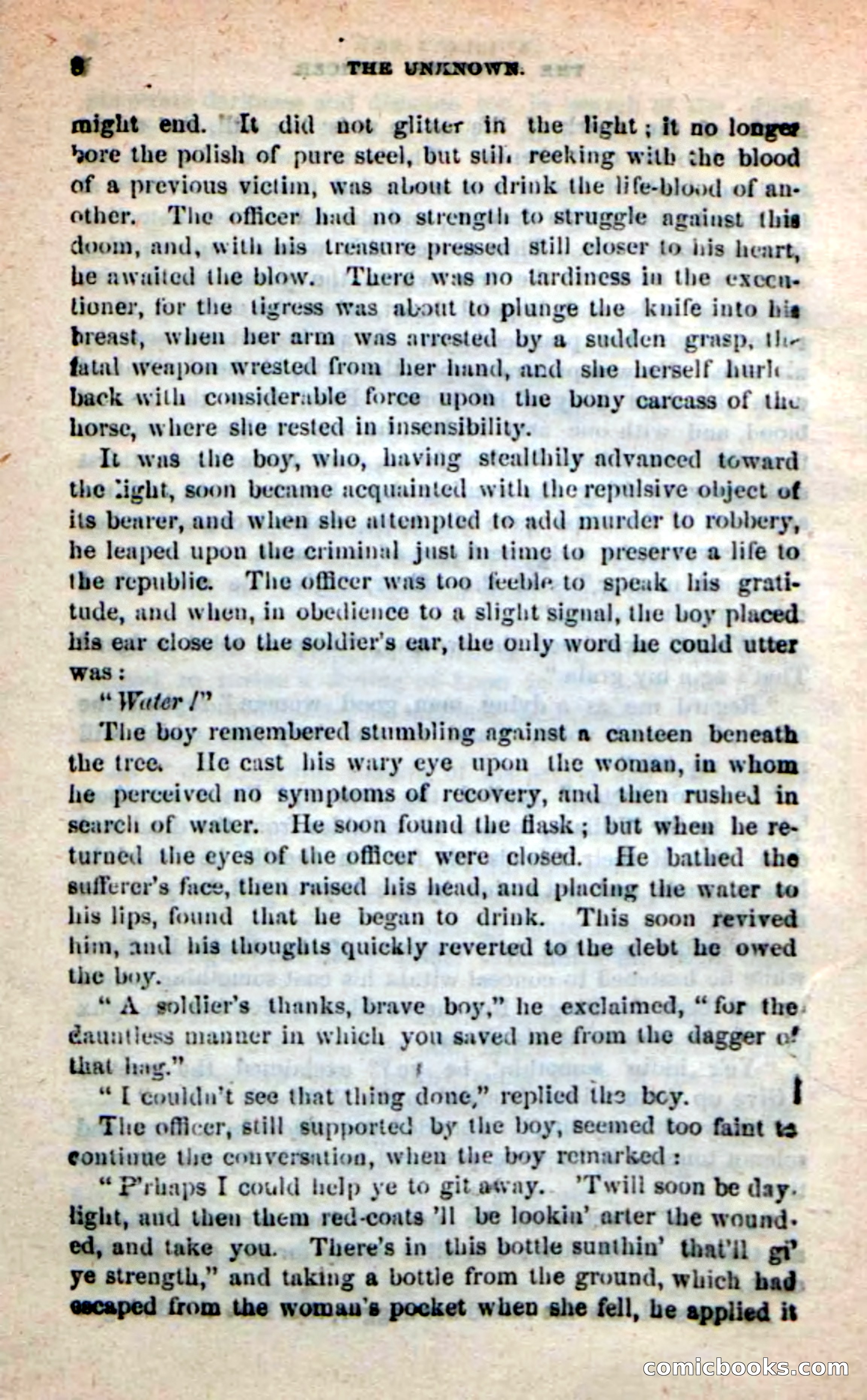 Beadle's New Dime Novels: The Unknown — page 8 of 121