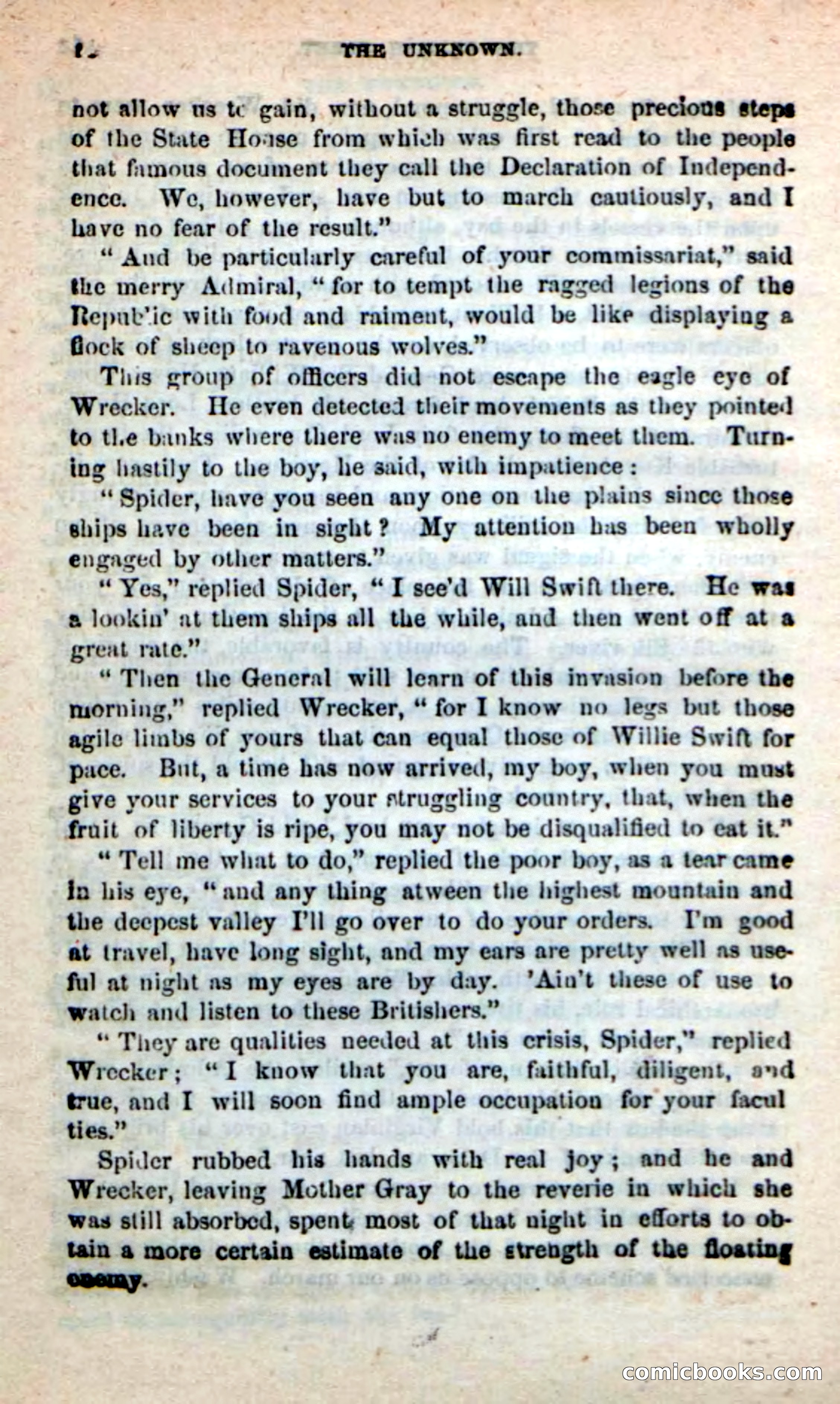 Beadle's New Dime Novels: The Unknown — page 14 of 121